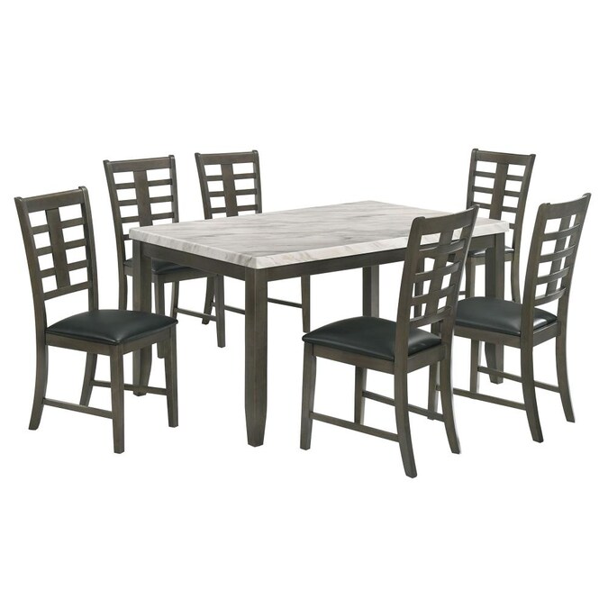 Picket House Furnishings Nixon Dark, What Size Table Fits 6 Chairs