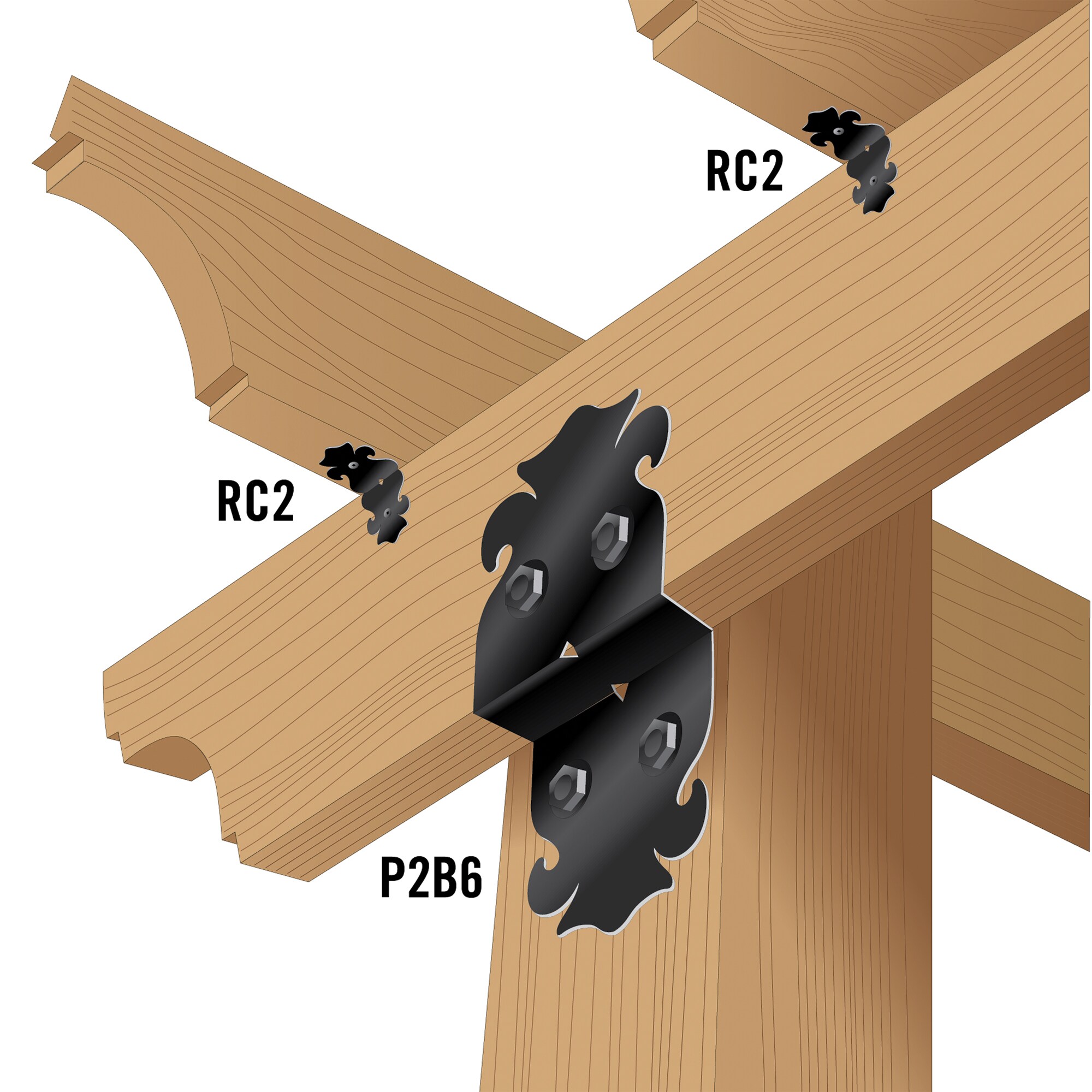 Nuvo Iron P2B6-ES Deck-Adapters - View #3