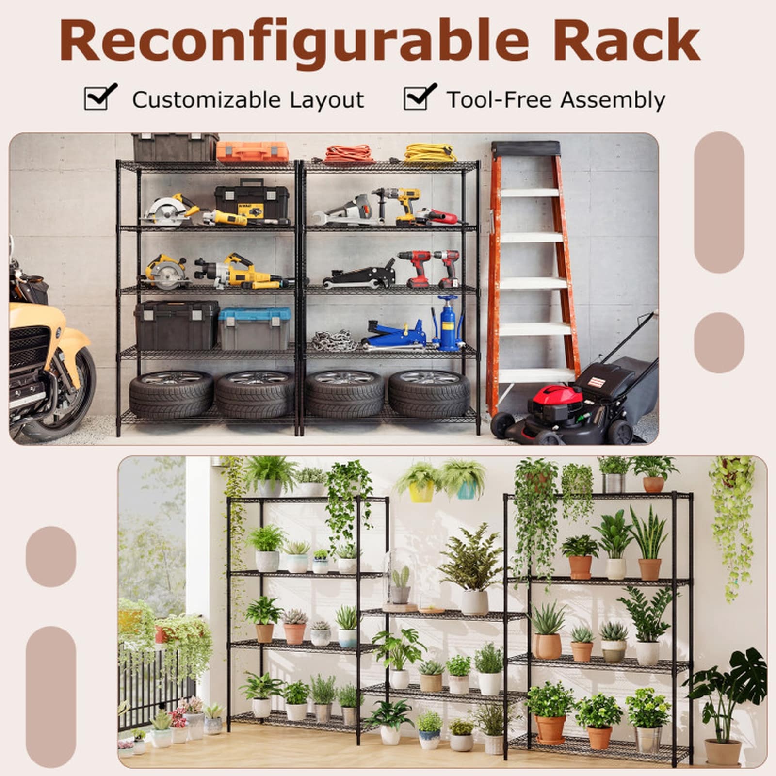 SUGIFT LW047SUGHY756 Free-Standing-Shelving - View #5