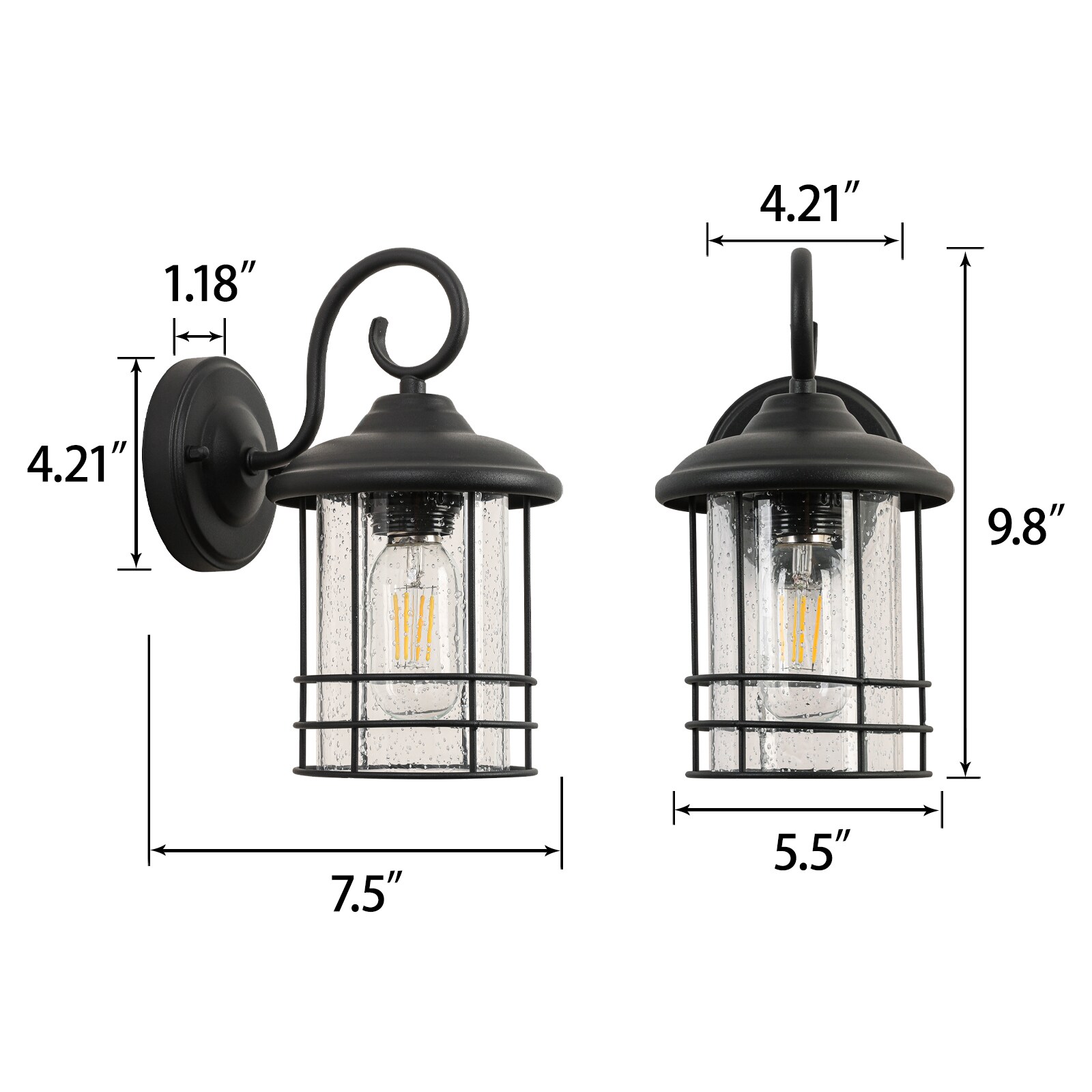 Flynama WF001-XDD-009 Outdoor-Wall-Lighting - View #3