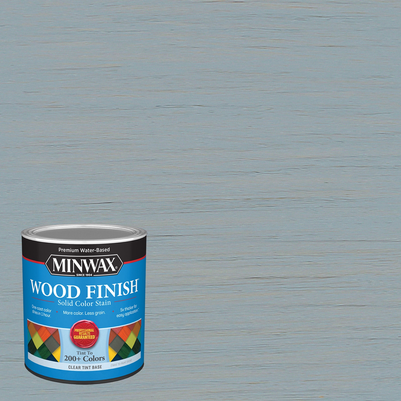 Minwax MW1241-1658613 Wood Finish Water-based Winter Sky MW1241 Solid Interior Stain ( 1-quart )
