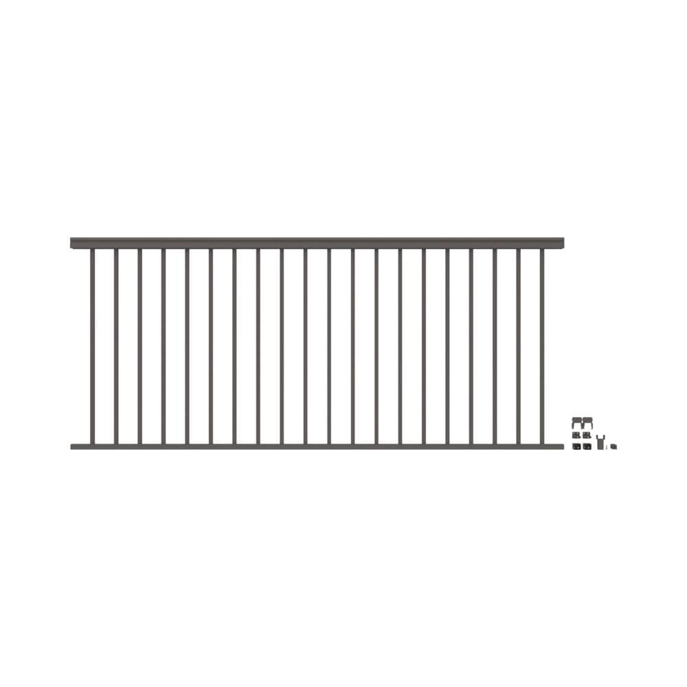 Freedom 73043035 VersaRail Classic 8-ft x 42-in Matte bronze Aluminum Deck Rail Kit