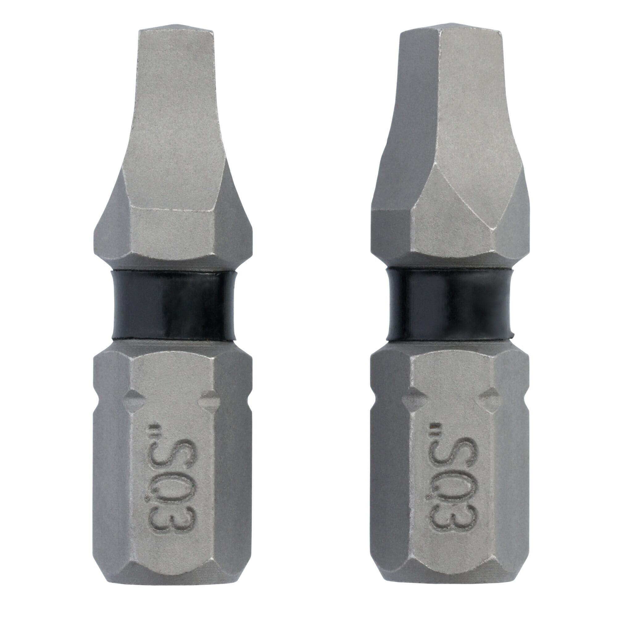 DEWALT DWAF1SQ3TG2 TOUGH GRIP 1-in #3 Square/Robertson Screwdriver Bit 2 -Piece