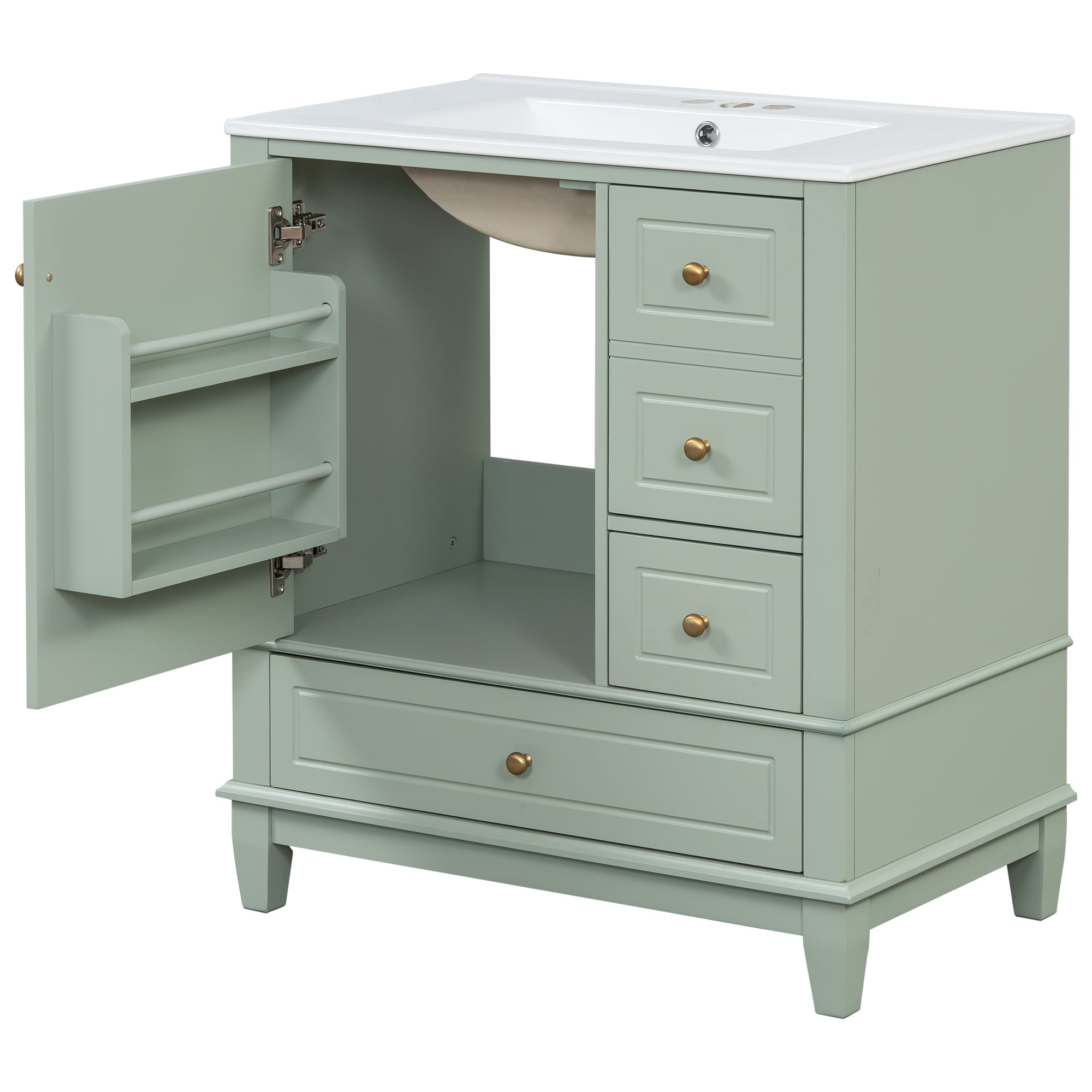 Forclover CNE-P271077B Bath-Vanity-Combo - View #3