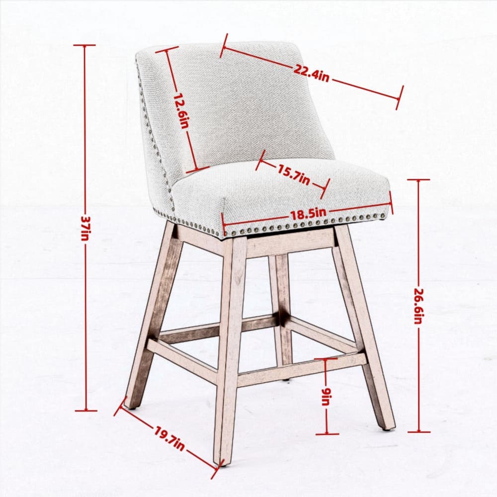 Maison Boucle PORTLAND-MB-YELLOW stools - View #3