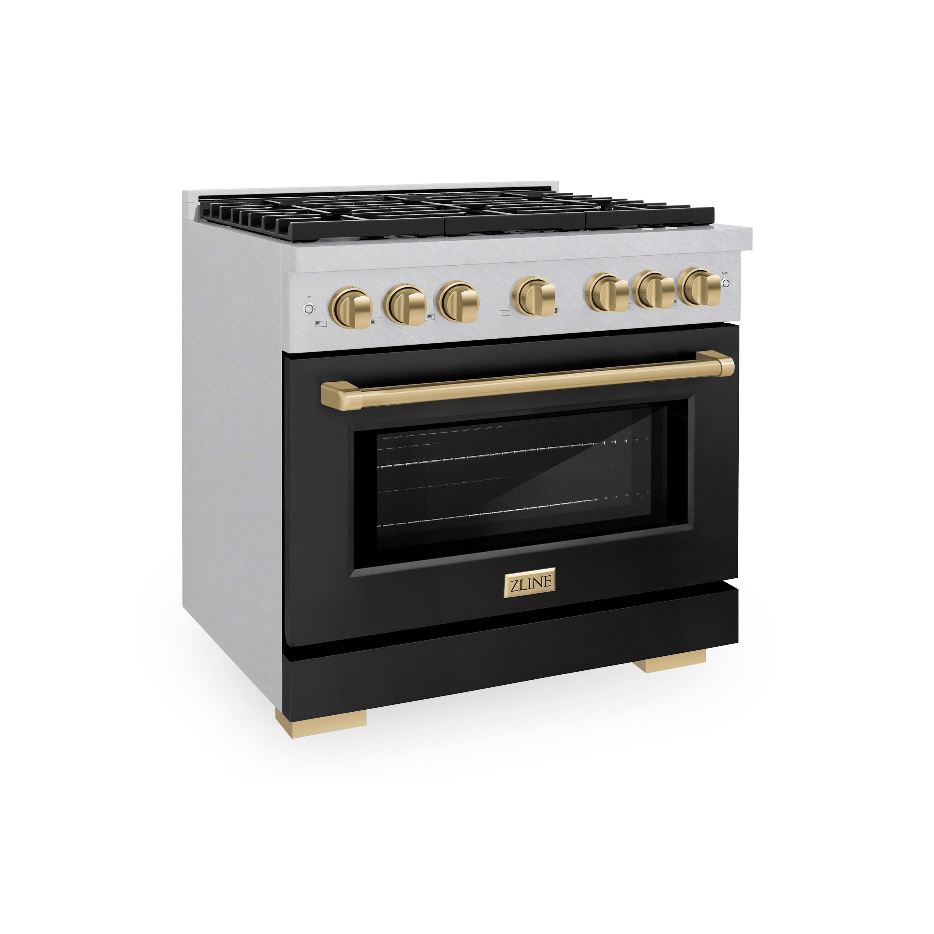 ZLINE KITCHEN & BATH SDRSZ-BLM-36-CB Dual-Fuel-Ranges - View #2