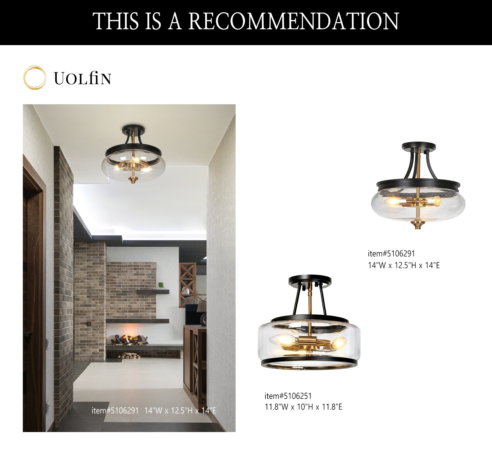 Uolfin NMI6RR-LWS24914-I8 flushmounts - View #8