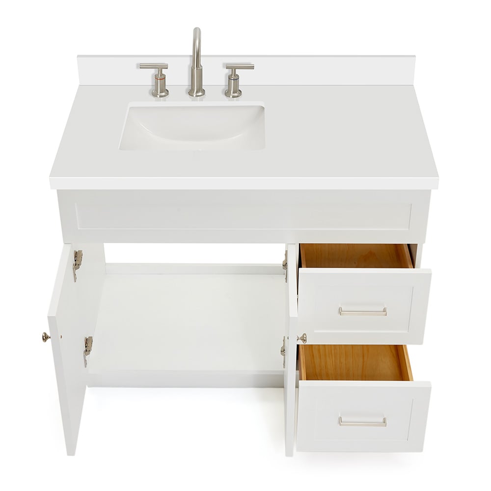 ARIEL F043SLWQRVOWHT Bath-Vanity-Combo - View #6
