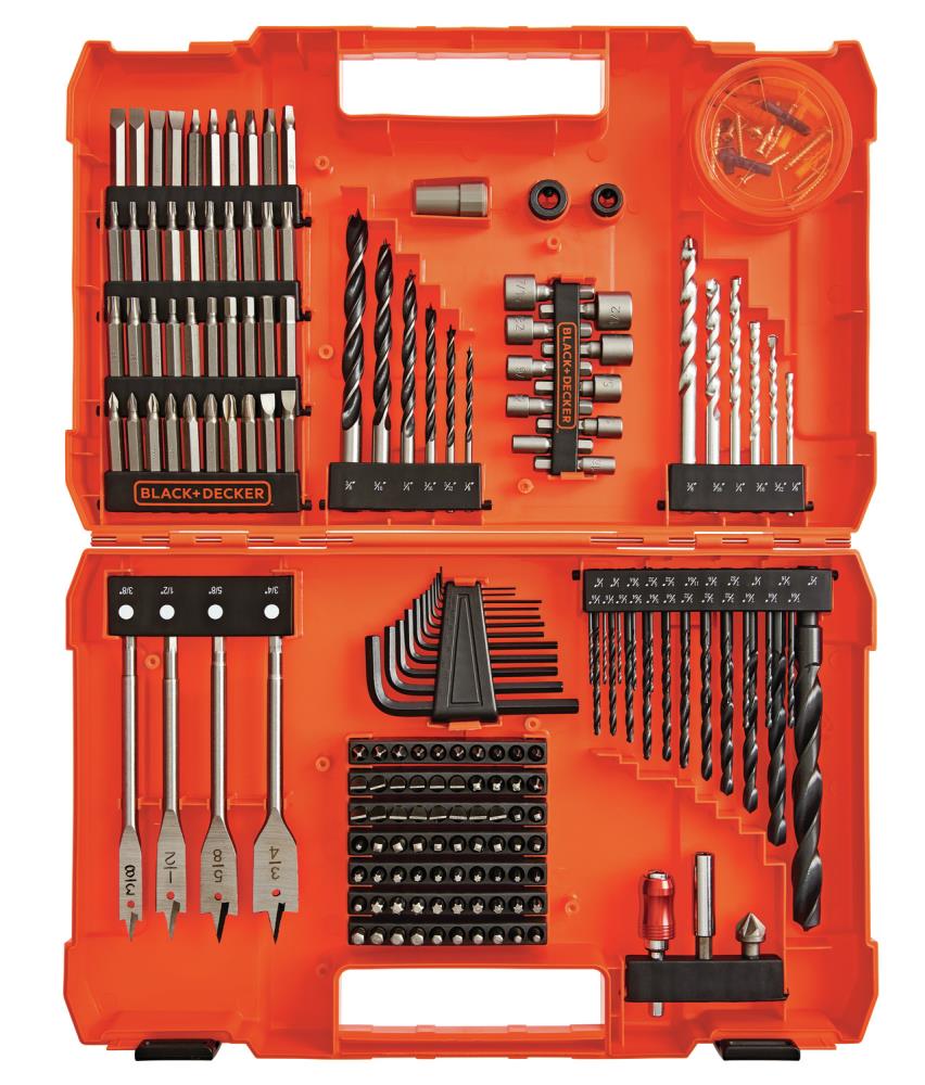 Get some of everything with BLACK+DECKER's 109-Pc. Bit Set: $12.50 (Save  30%)