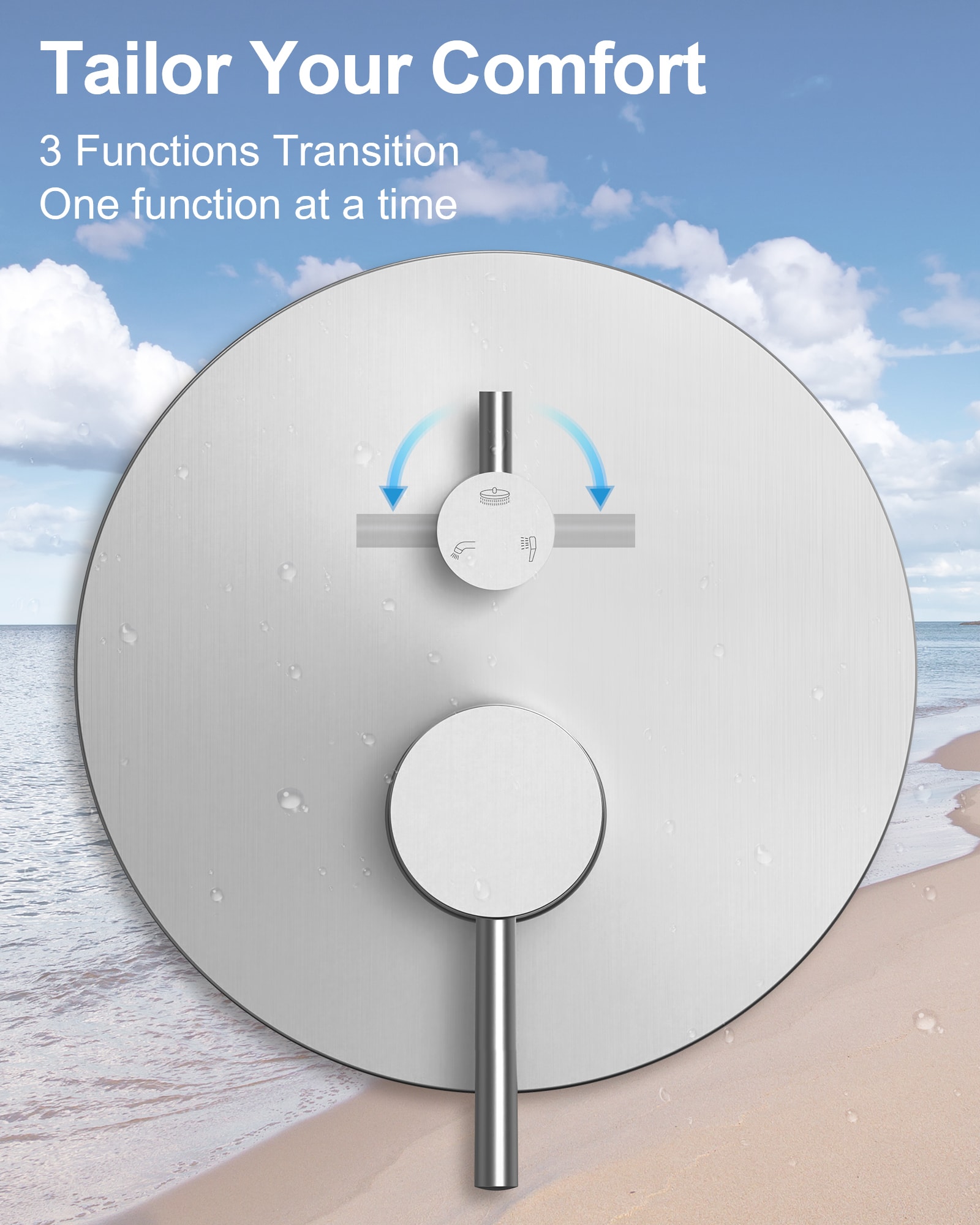 GRANDJOY TOBILI203ORB Showerhead-Bar-Panels - View #8