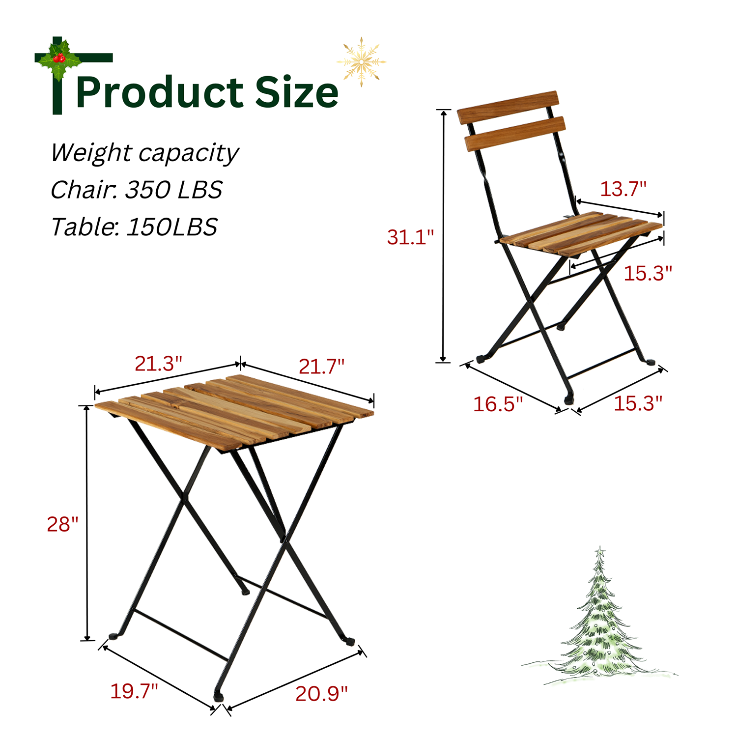 GZMR MS-PC002AL-BL Patio-Dining-Sets - View #15