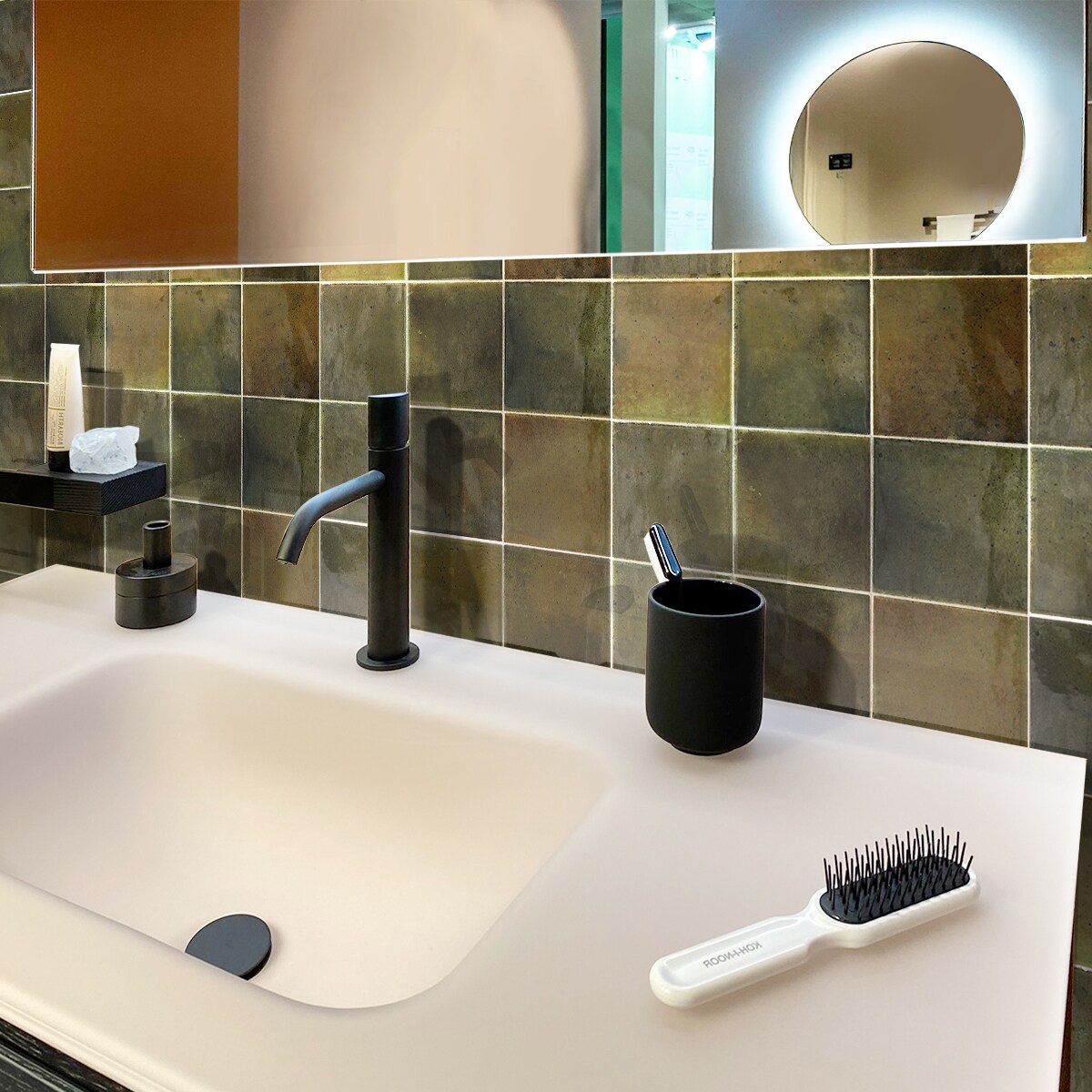 Apollo Tile MOD88OLV44A Ceramic-Tile - View #4