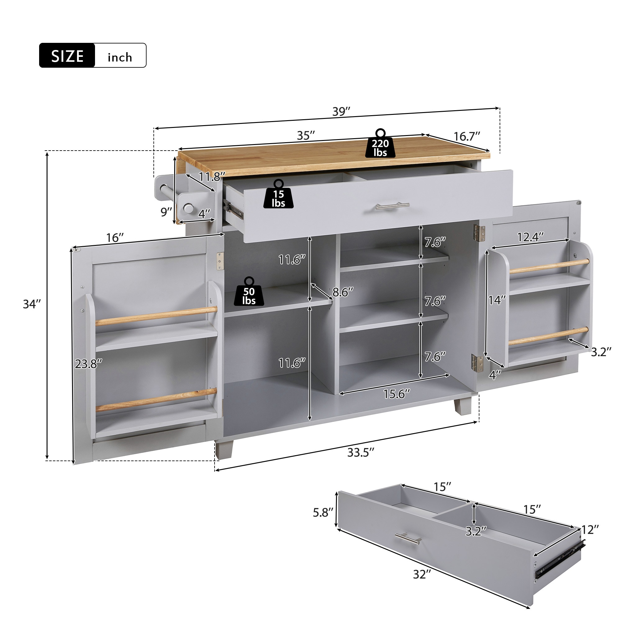 Bybafun YB2600094 Kitchen-Furniture - View #8