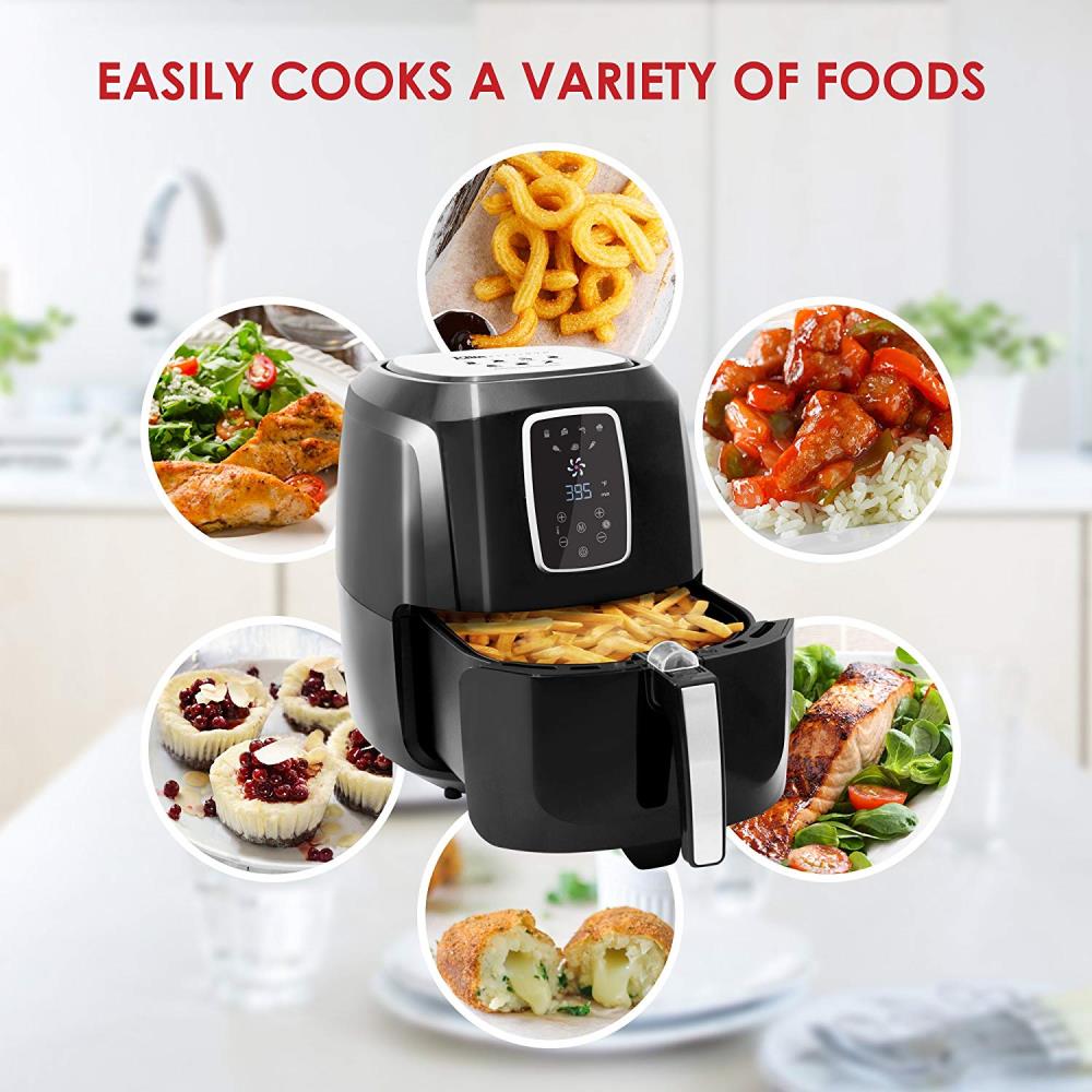 Elite 4-Quart Black Air Fryer at Lowes.com