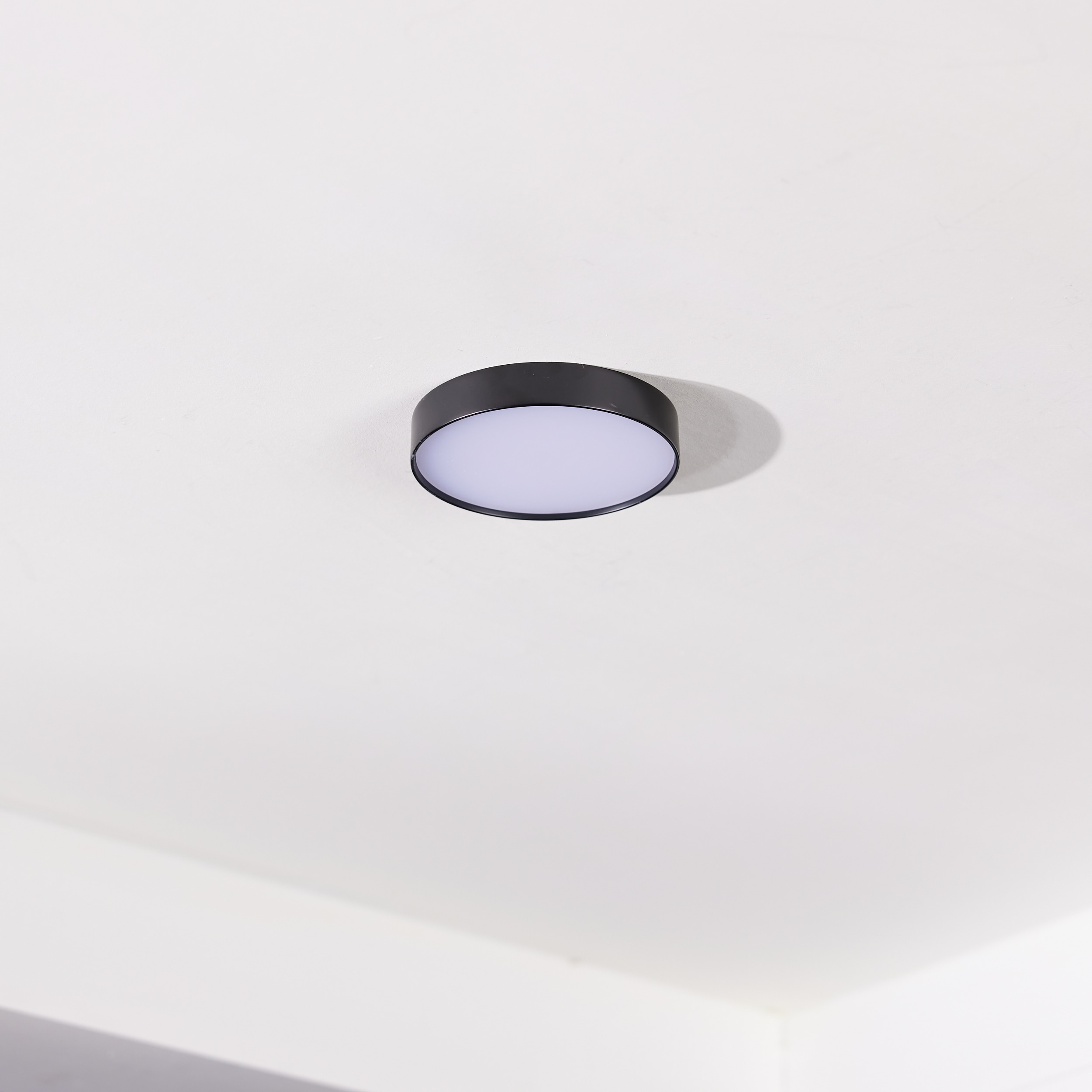 Maxim Black Aluminum 5" LED Flush Mount Ceiling Light
