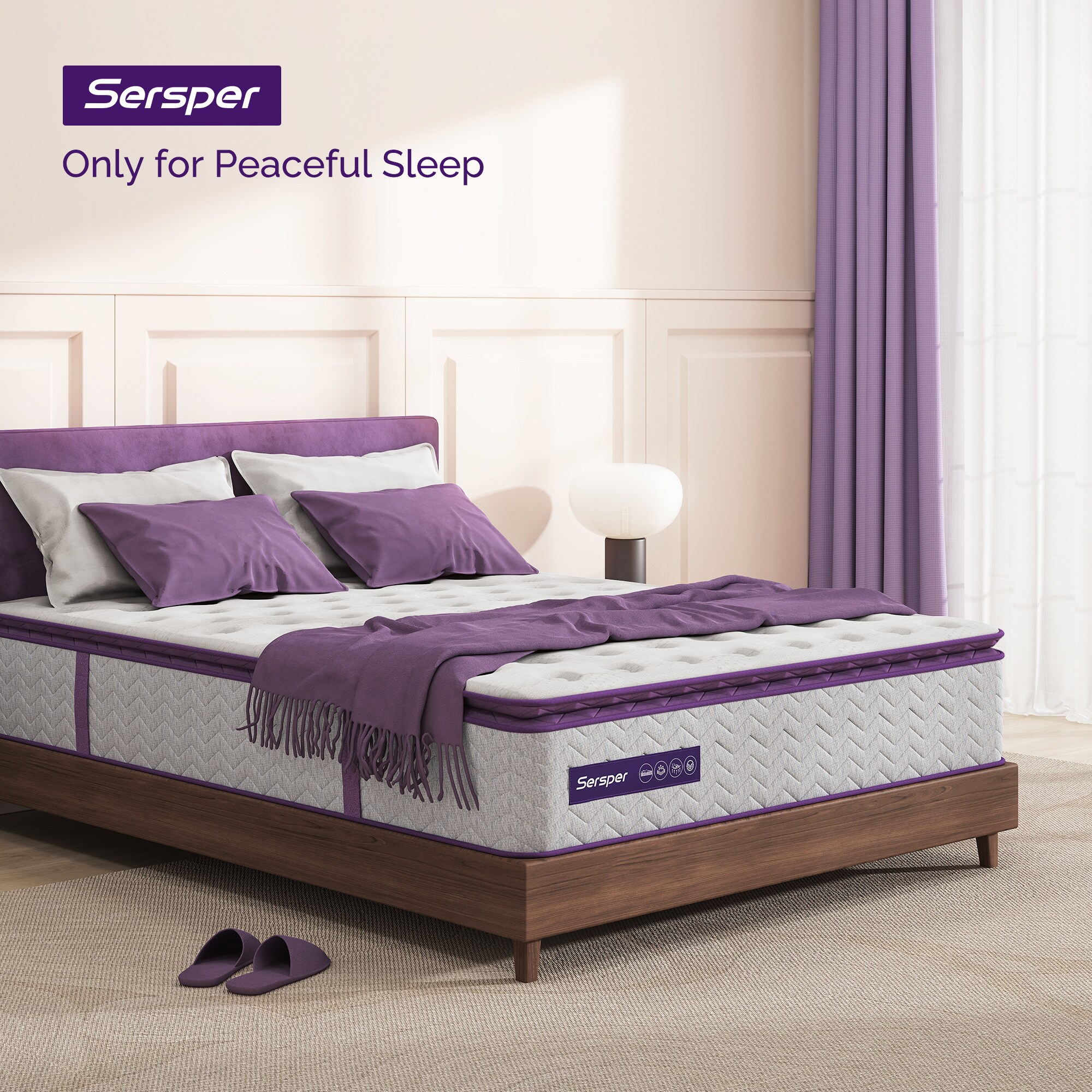 Sersper PTB14Q-2 Mattresses-Boxsprings - View #2