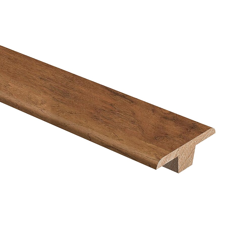 Zamma Dark Brown Hickory 0.375-in T x 1.75-in W x 94-in L Wood Floor T-moulding Zamma Dark Brown Hickory 0.375-in T x 1.75-in W x 94-in L Wood Floor T-moulding