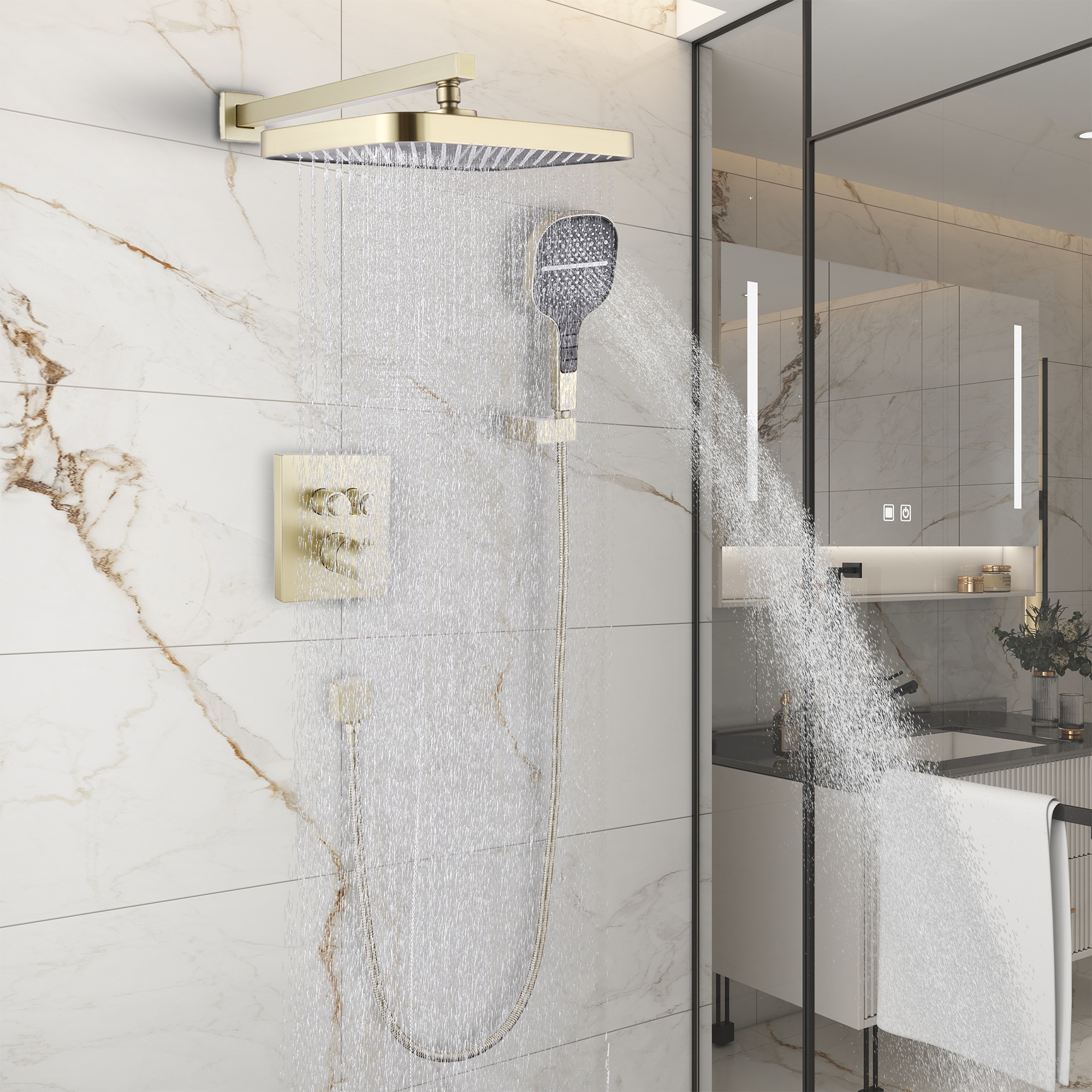 Mondawe MD-RB1234 Showerhead-Bar-Panels - View #5