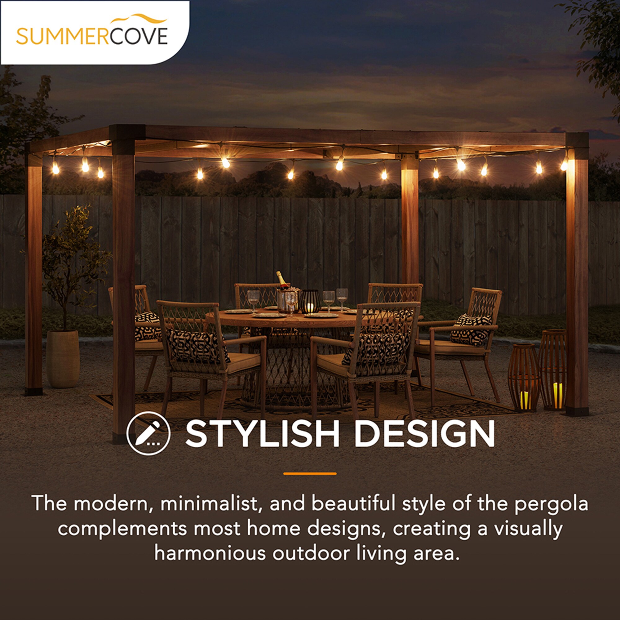 SUMMERCOVE A106008100 Pergolas-2 - View #9