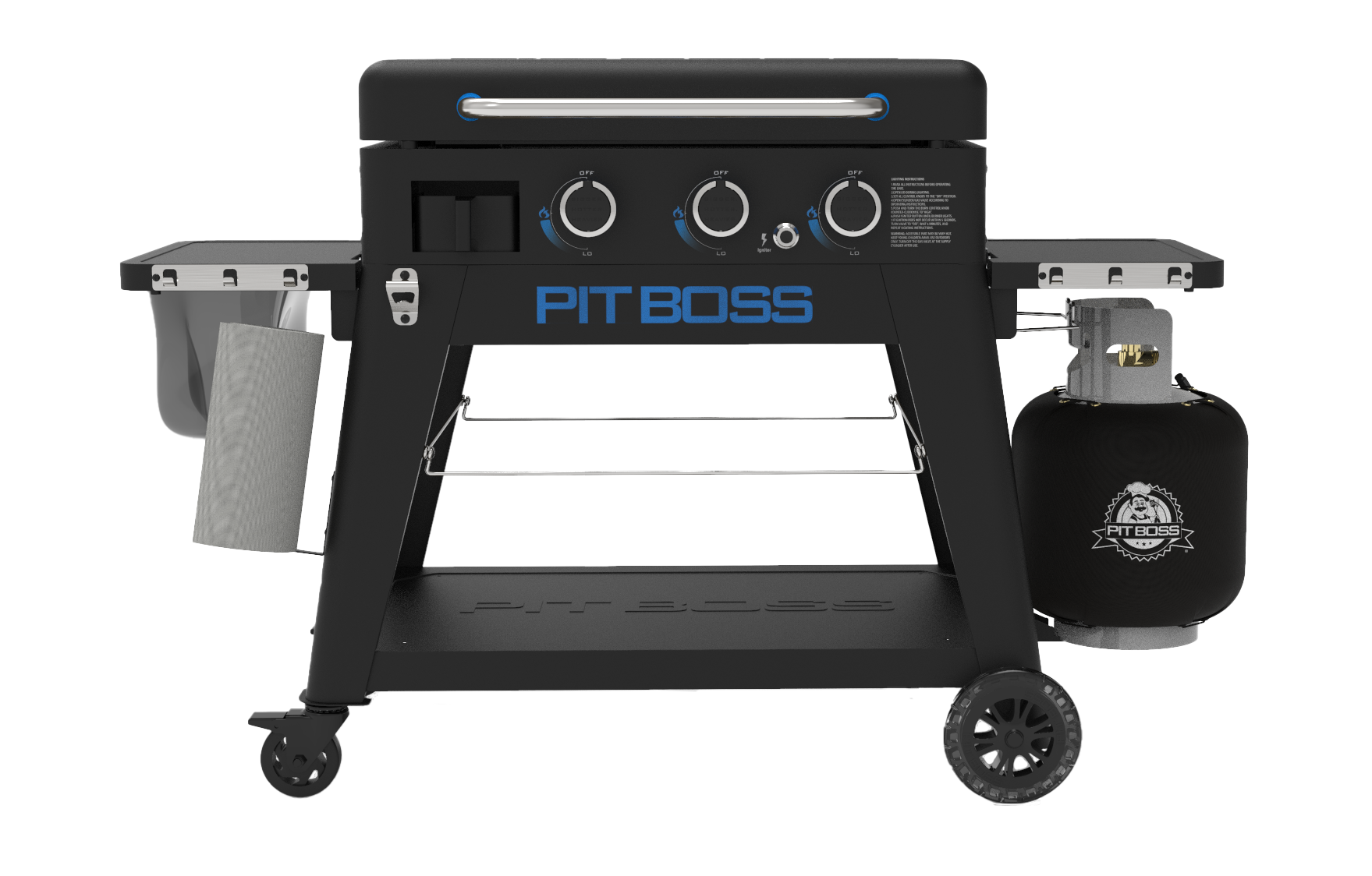 Pit Boss Ultimate 30-in 3-Burner Liquid Propane Flat Top Grill Sansujyuku sansujyuku.com