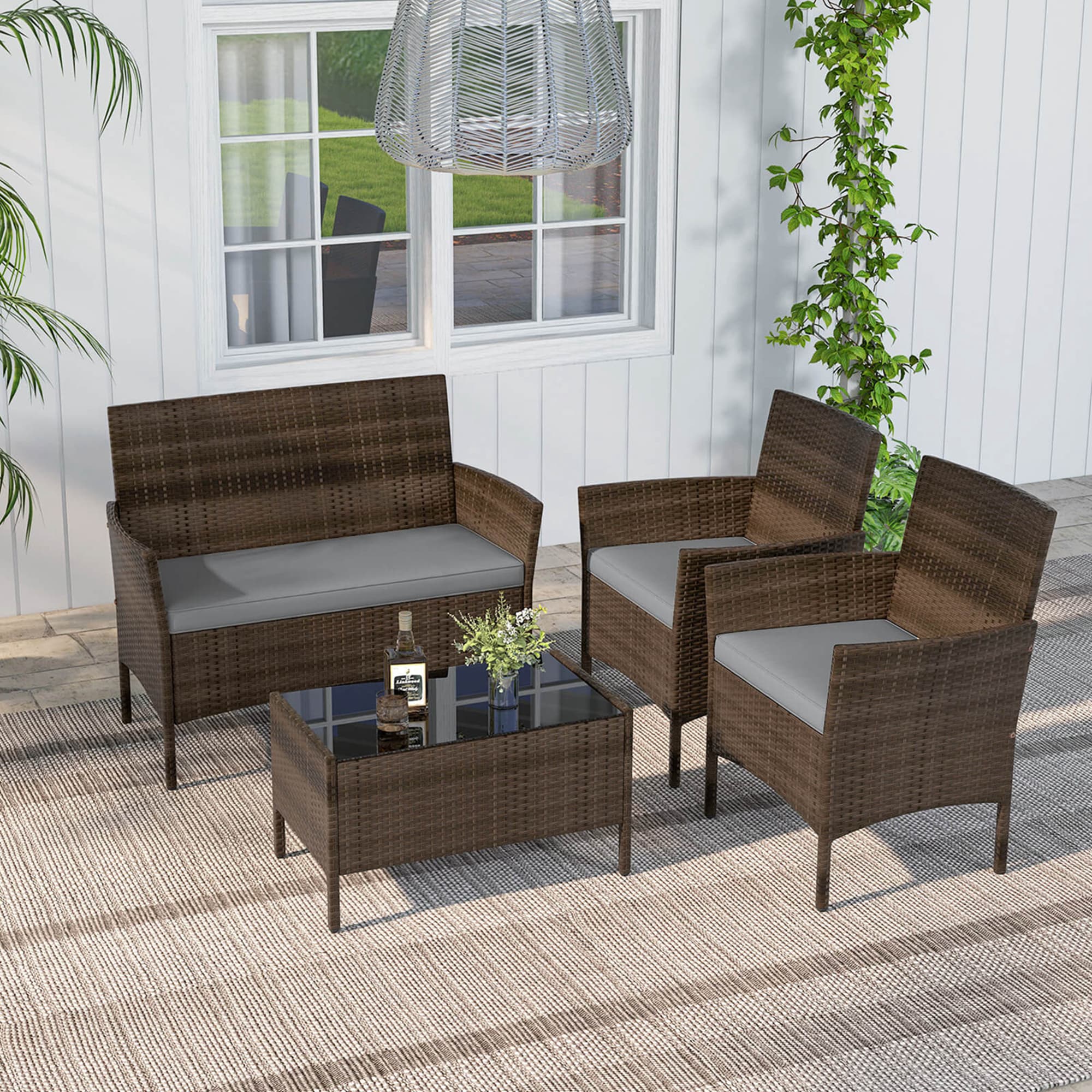 Costway HCST01302 Patio-Conversation-Sets - View #7