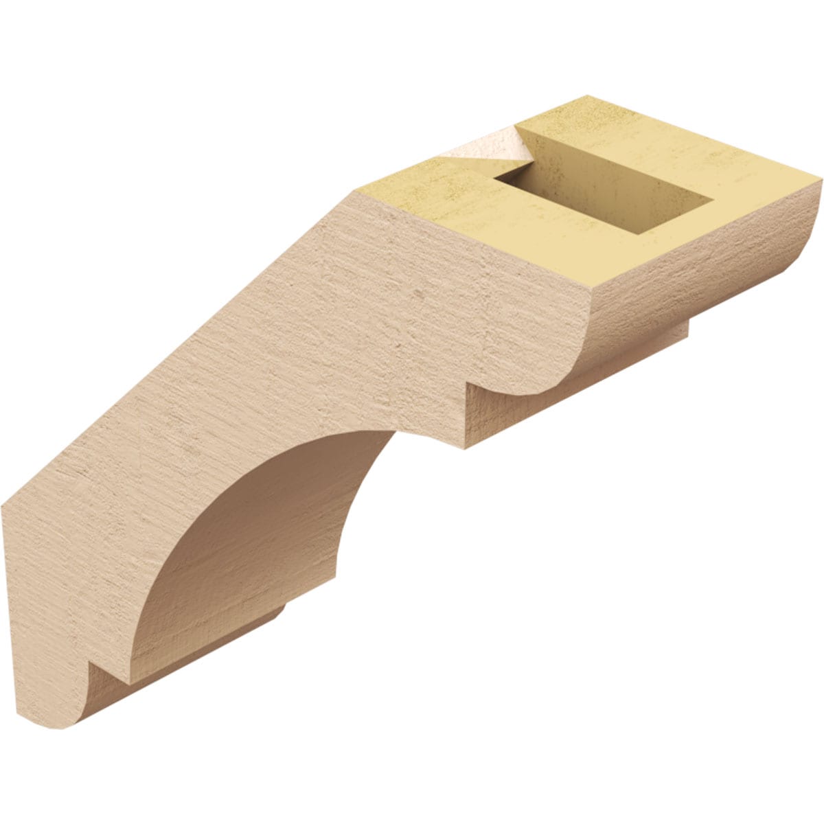 Ekena Millwork BRCUR03X08X08OLYRCPR braces - View #6