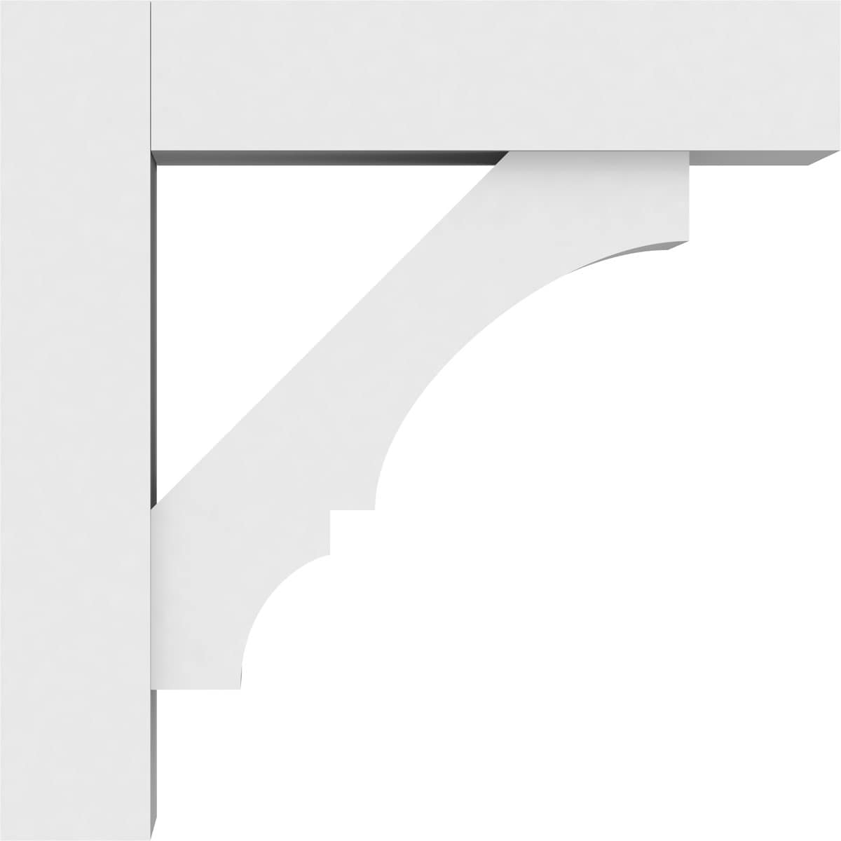 Ekena Millwork BKTP05X14X14BOA05 Exterior-Brackets-Braces - View #3