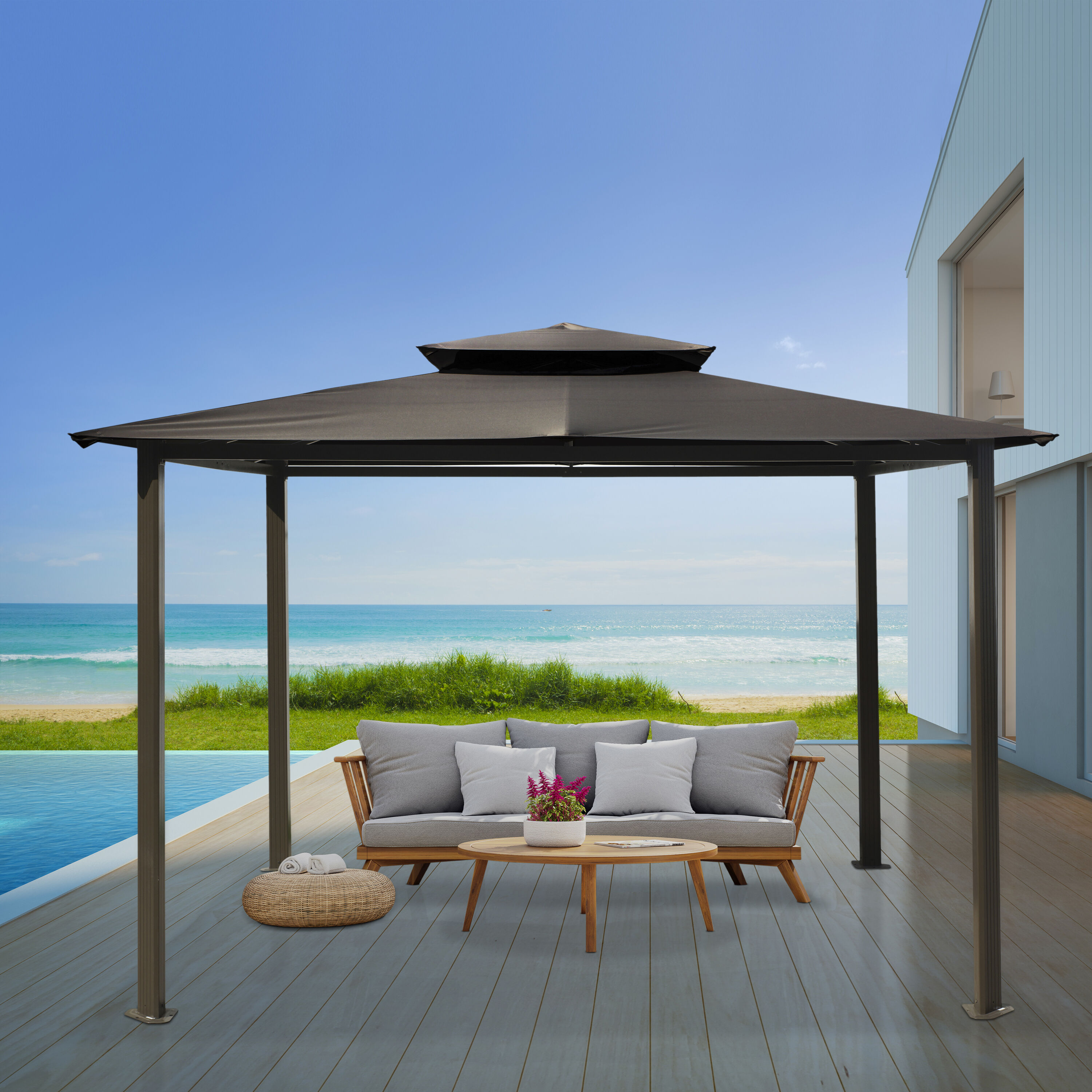 Paragon Outdoor GZ584EG Wood-Resin-Gazebos - View #3