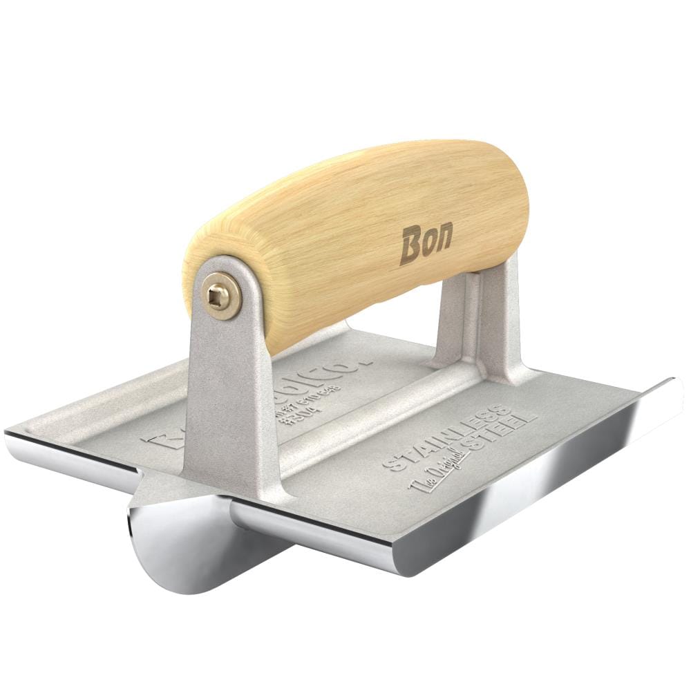 Bon Tool 89-304 4.5-in x 6-in Stainless Steel Concrete Groover