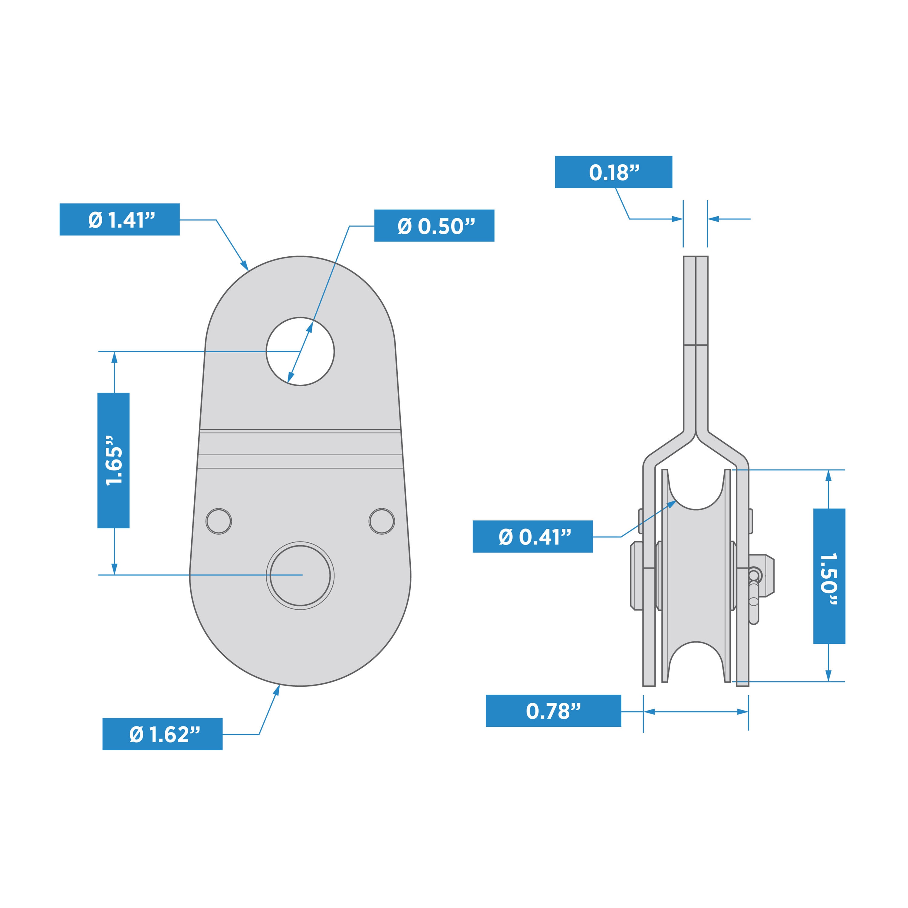 National Hardware N101-327 pulleys - View #3