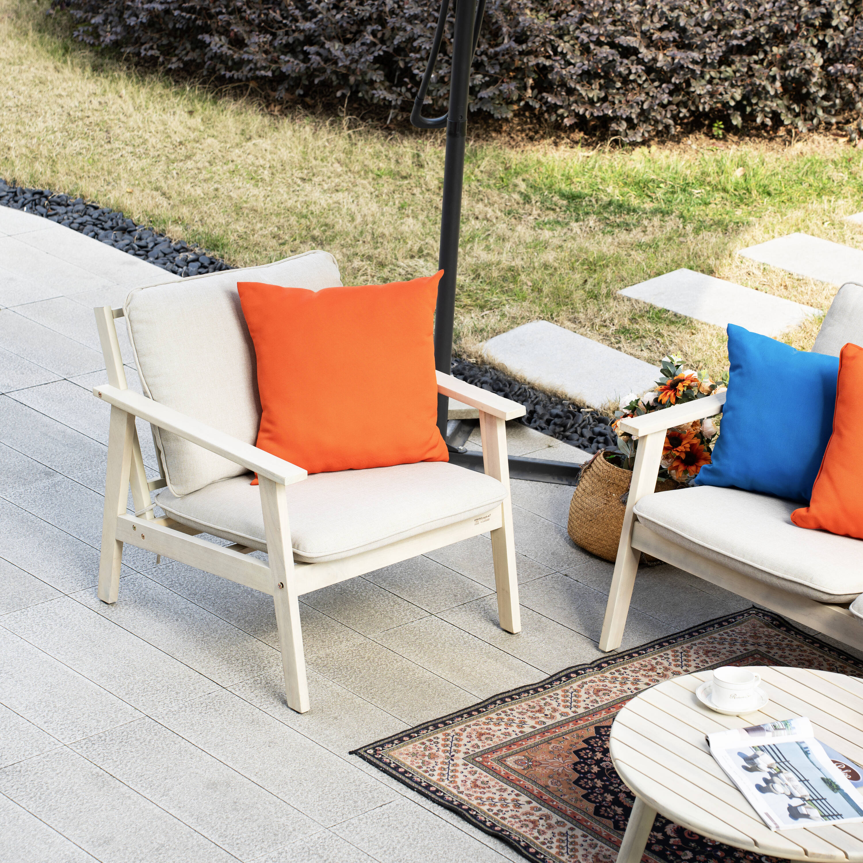 Direct Wicker DWS-25283S2STAST Patio-Conversation-Sets - View #6