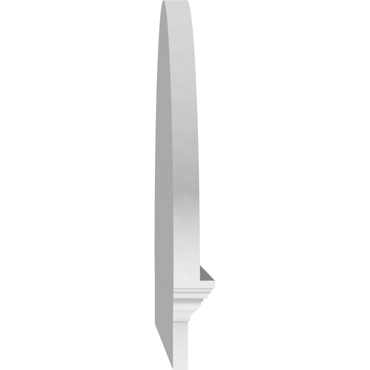 Ekena Millwork PEDPC076X260ELL01 Exterior-Window-Trim - View #4