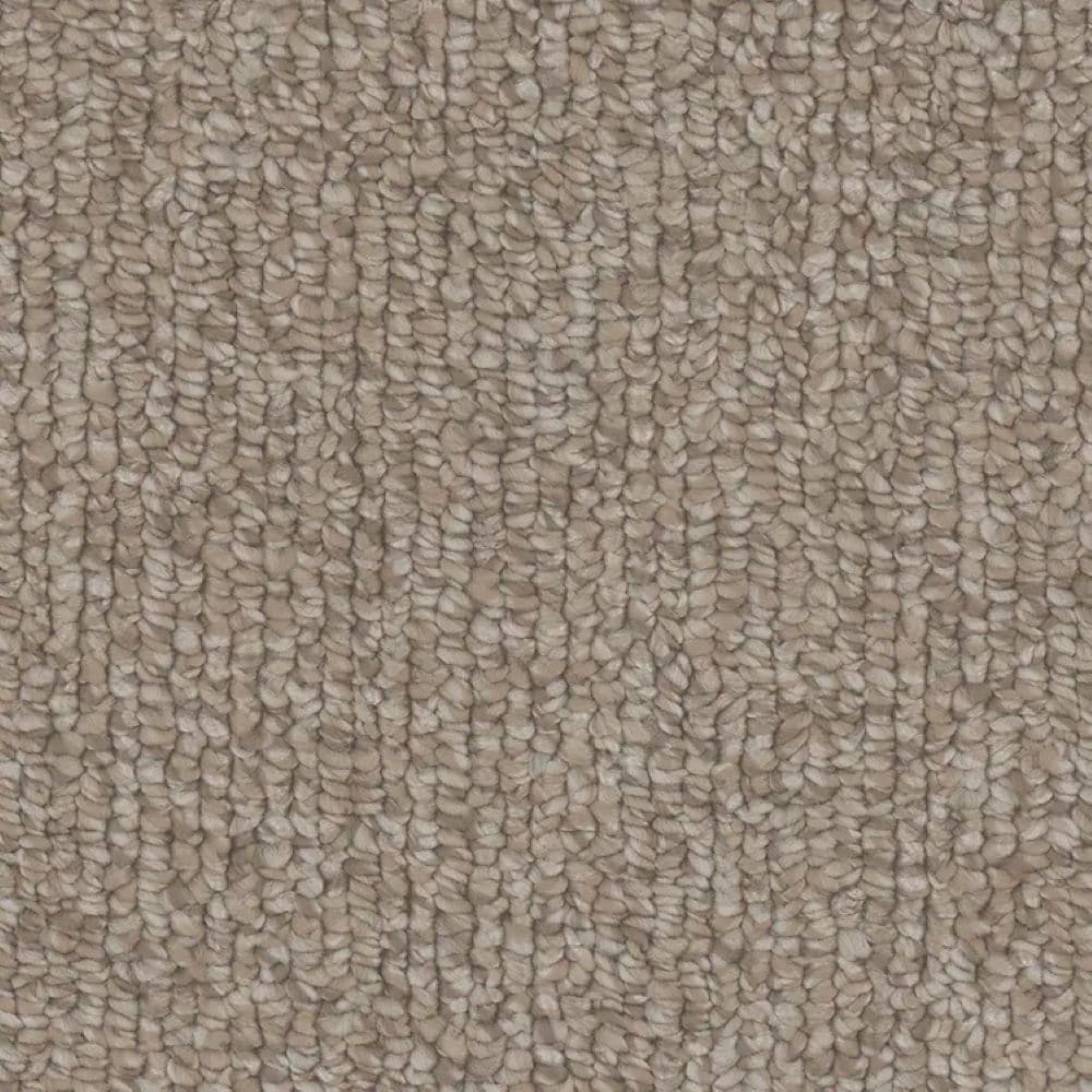 STAINMASTER S9546-30013-S (Sample) Chapel Lake Brown 46-oz sq yard Polyester Textured Indoor Carpet