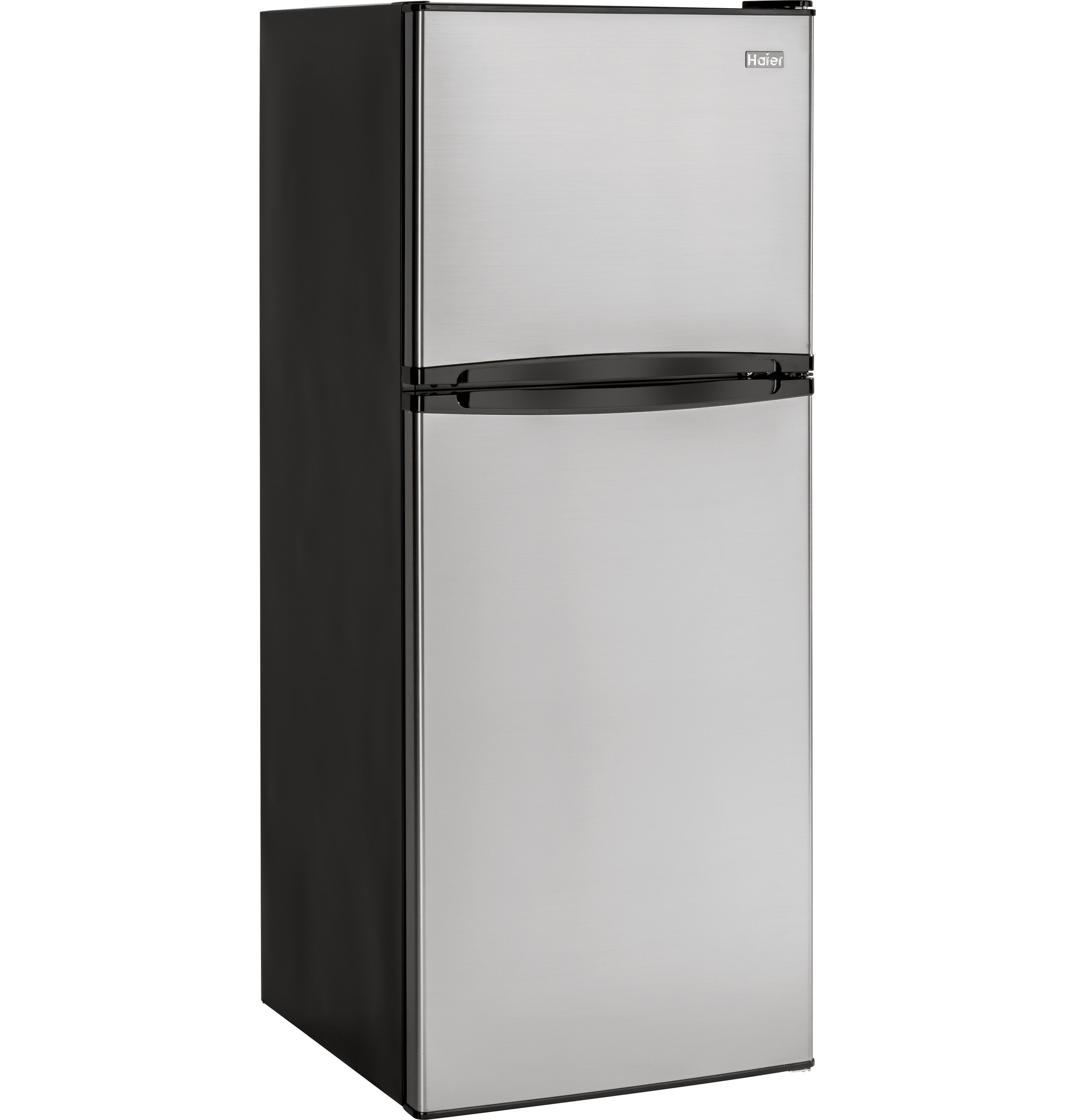 Haier 9.8-cu ft Counter-depth Top-Freezer Refrigerator (Stainless 