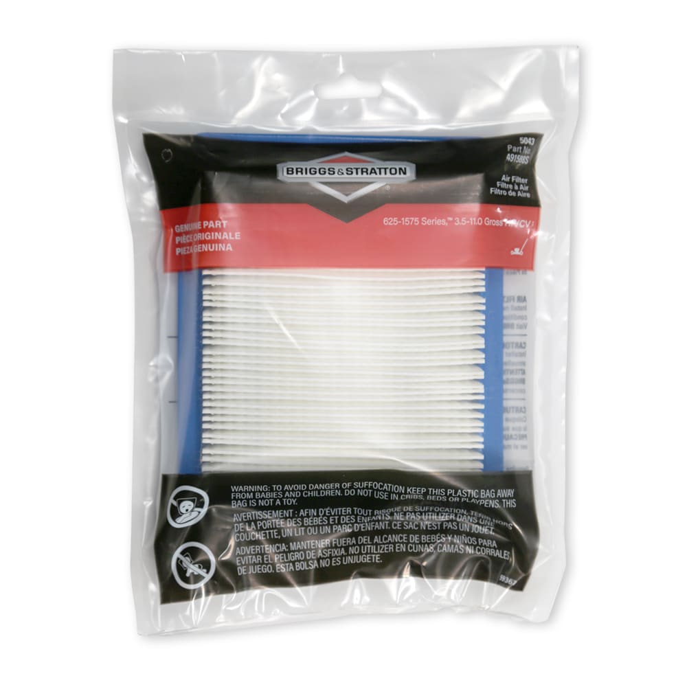 Briggs & Stratton Paper Air Filter for 4-Cycle Quantum Engine in the Power  Equipment Air Filters department at