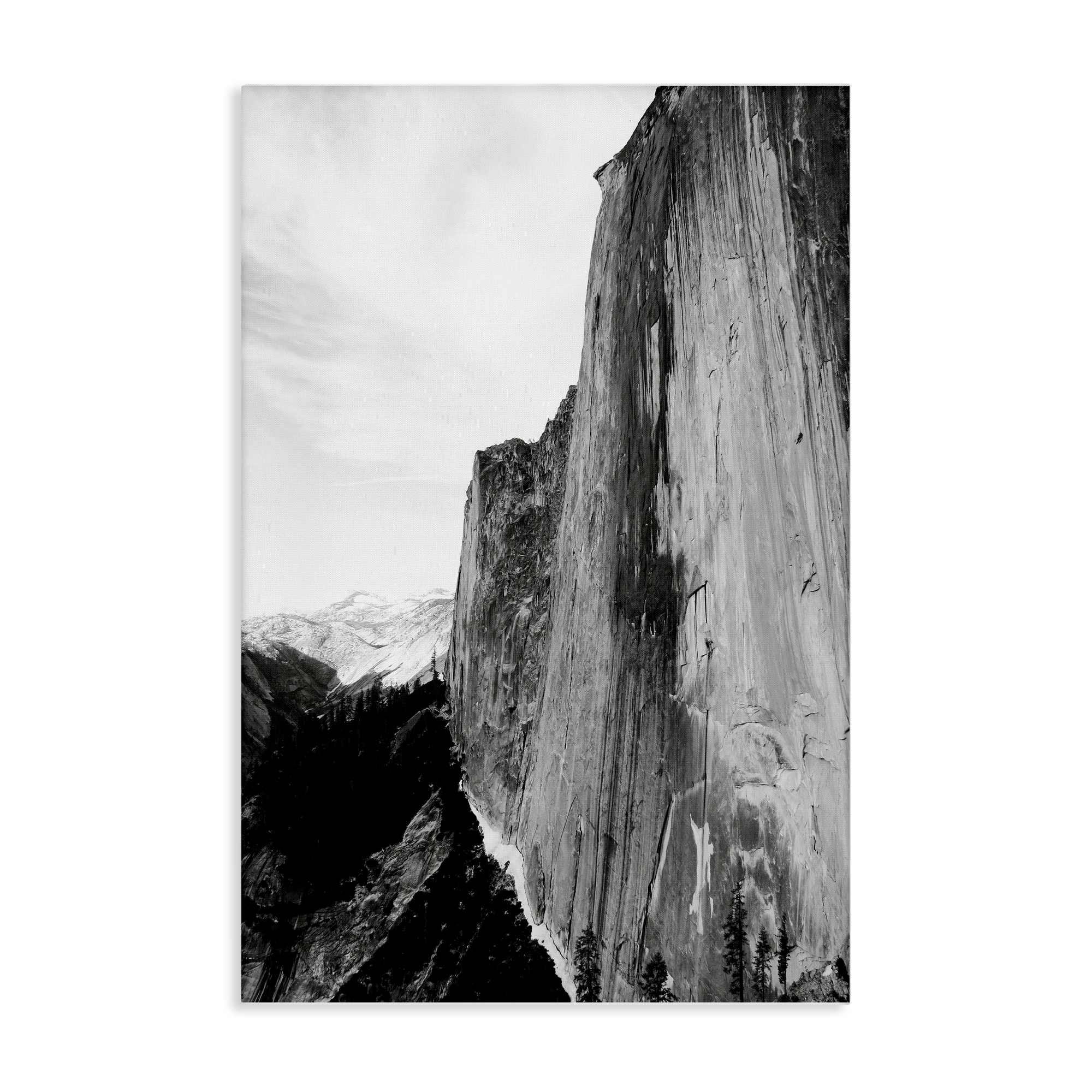 Stupell Industries BU-150-CN-24X36 Tall Natural Cliff at Yosemite Canvas Wall Art By Gemma Bardot 24 x 36