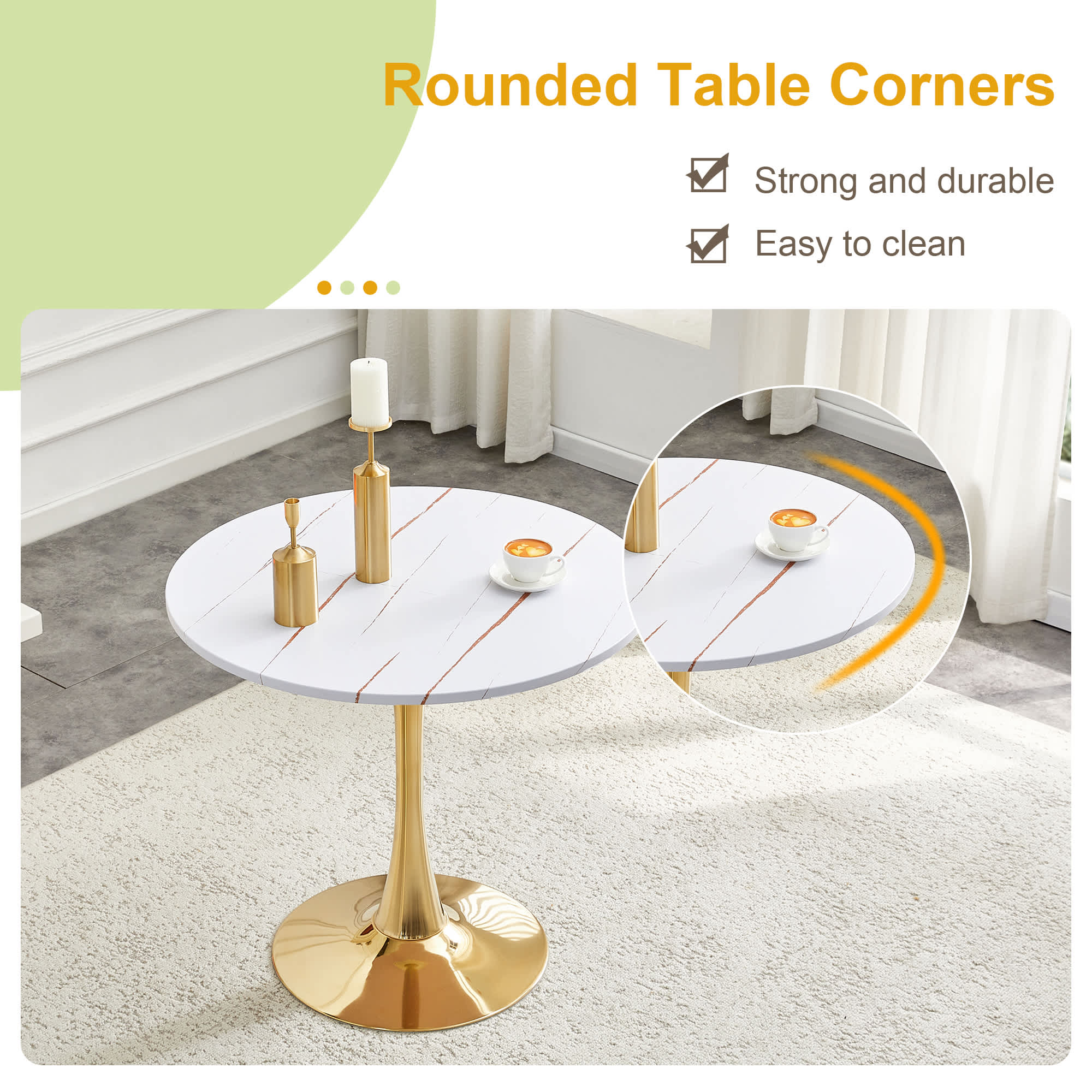 Vynxaria LESX3225DJFDCDT009 Dining-Tables - View #4