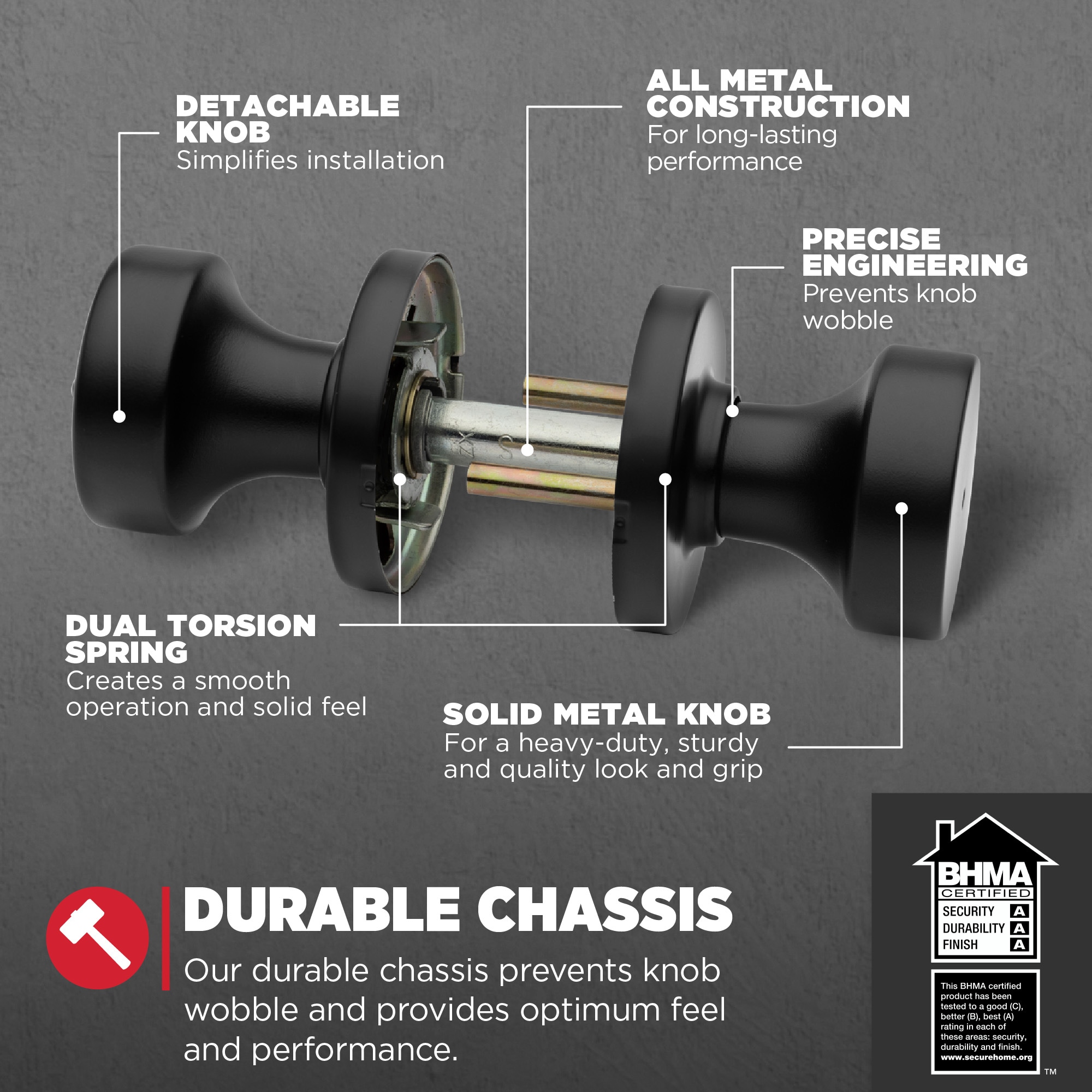 Kwikset Signature Series 730PSK RDT 514 CP Door-Knobs - View #3