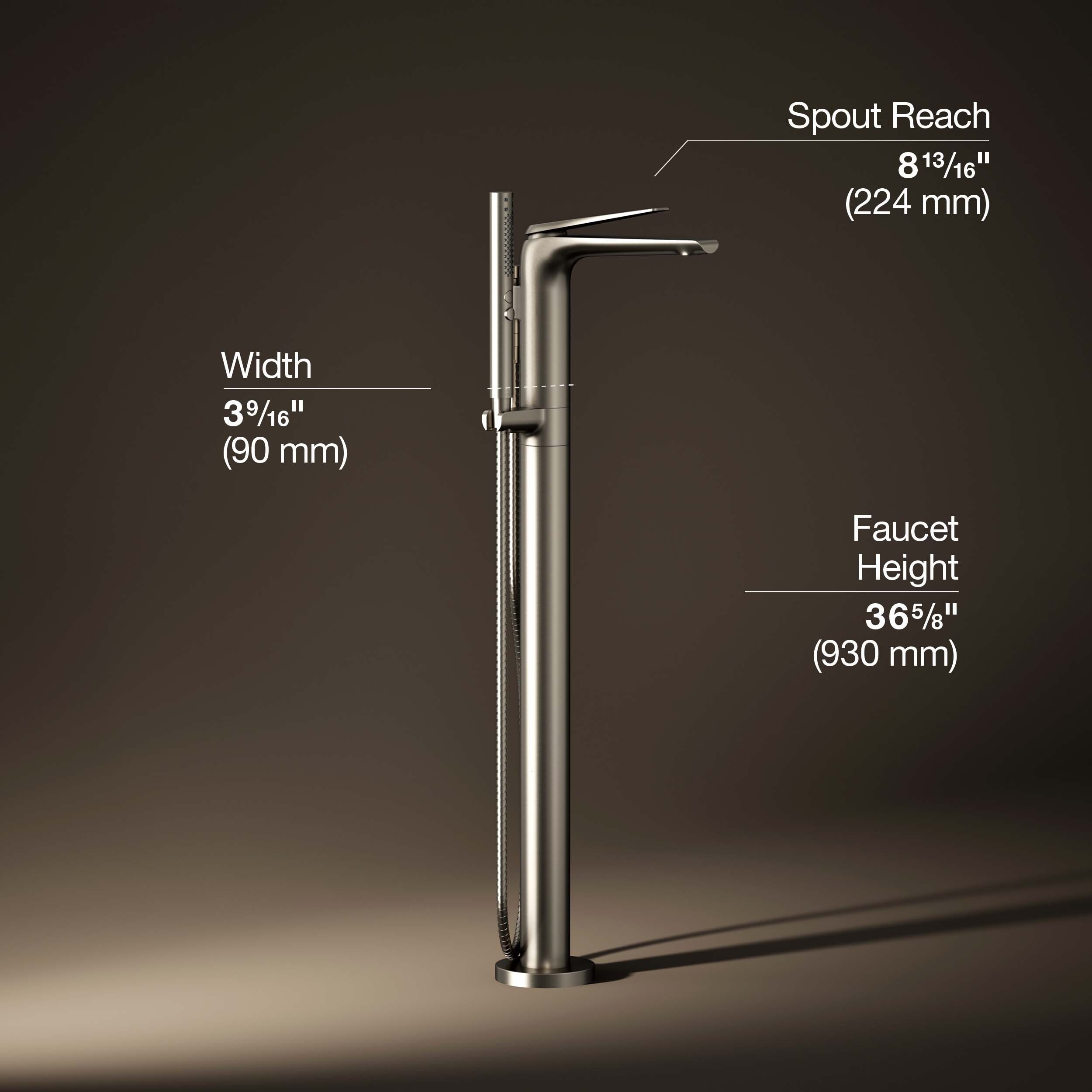 KOHLER K-T97367-4-BN Roman-Tub-Faucets - View #3