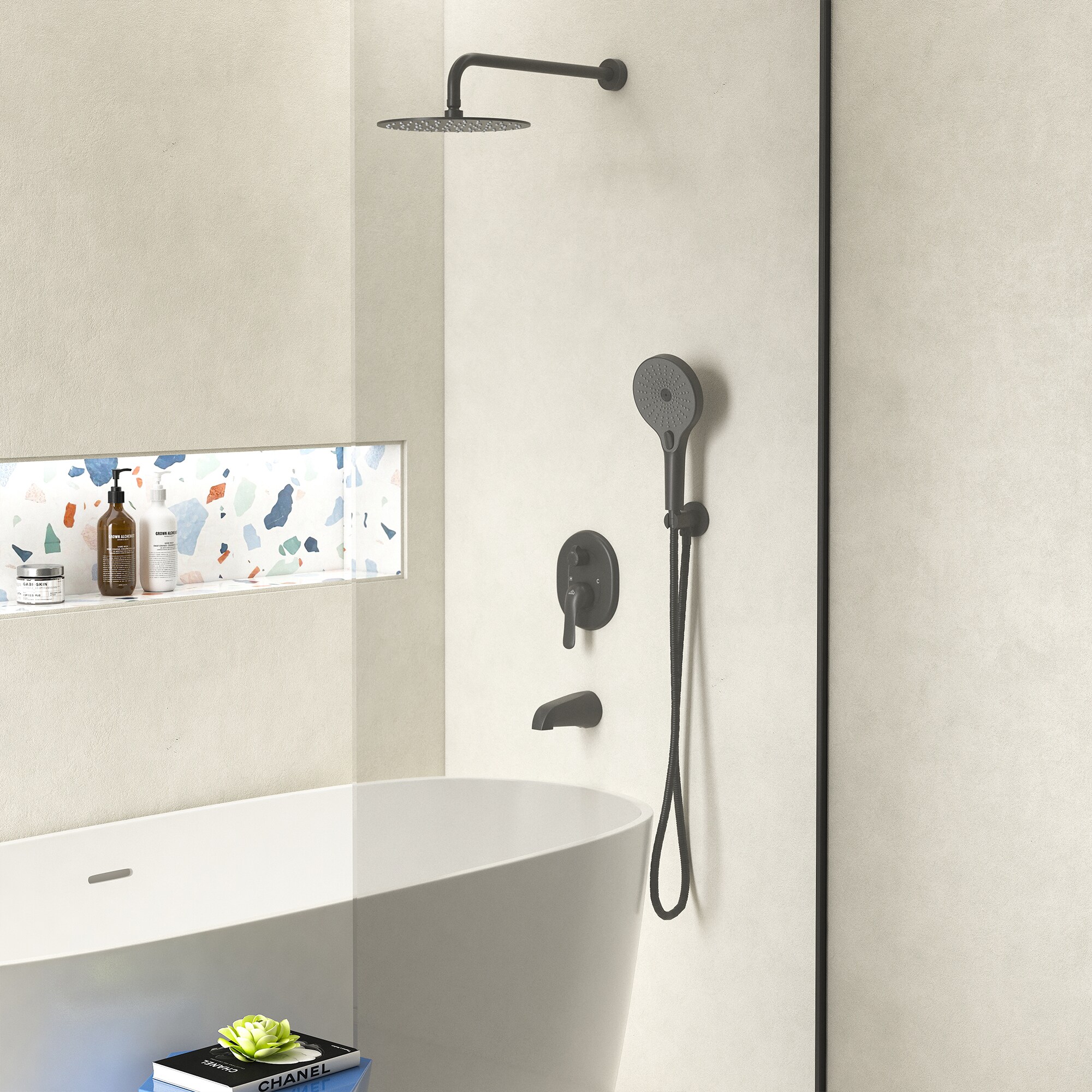 CASAINC CASA04CP-10 Showerhead-Bar-Panels - View #3