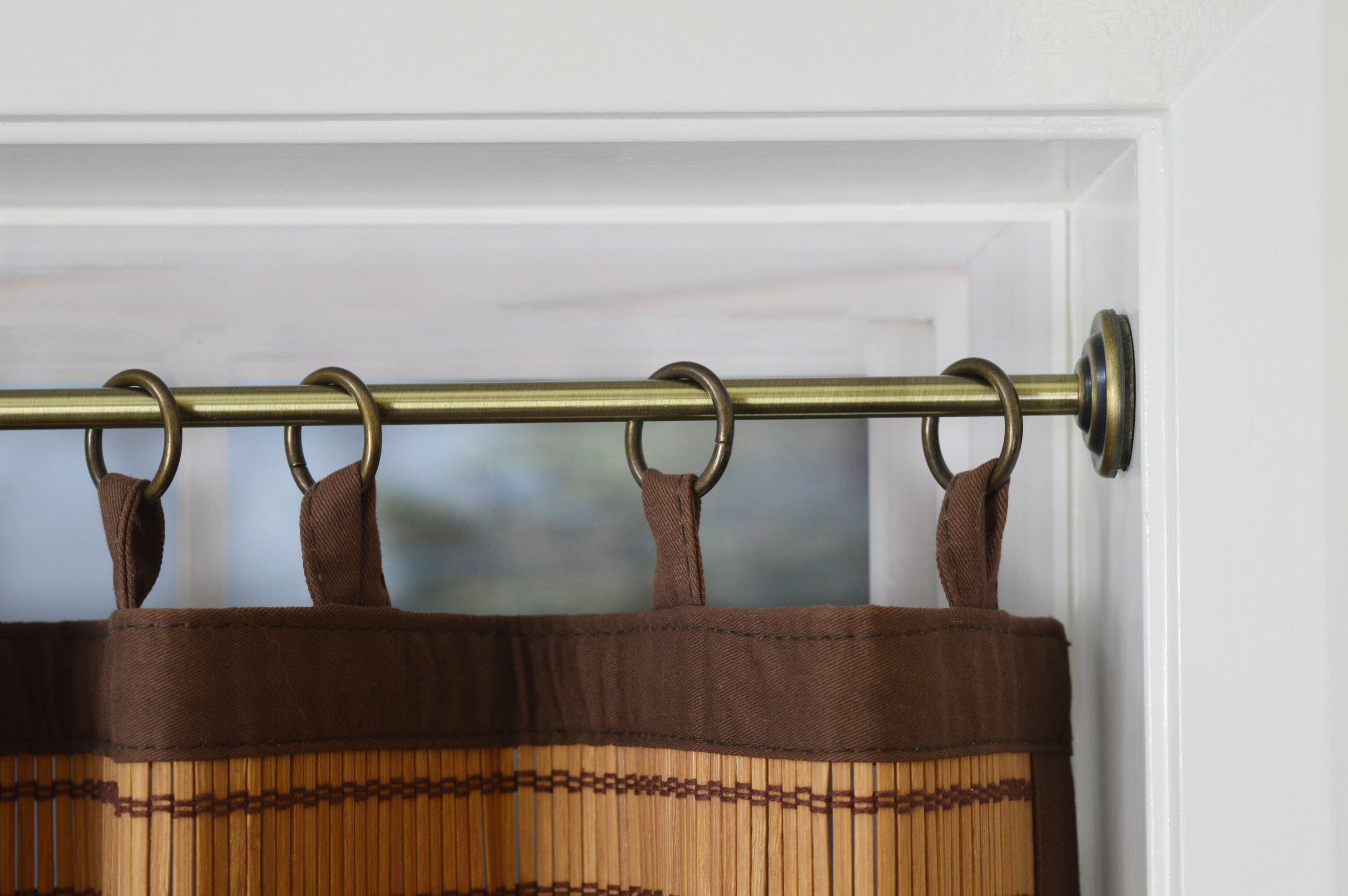  AUGOSTA Heavy Duty Curtain Rods for Windows 20 to 45 Inch,  Modern Design, Gold : Home & Kitchen
