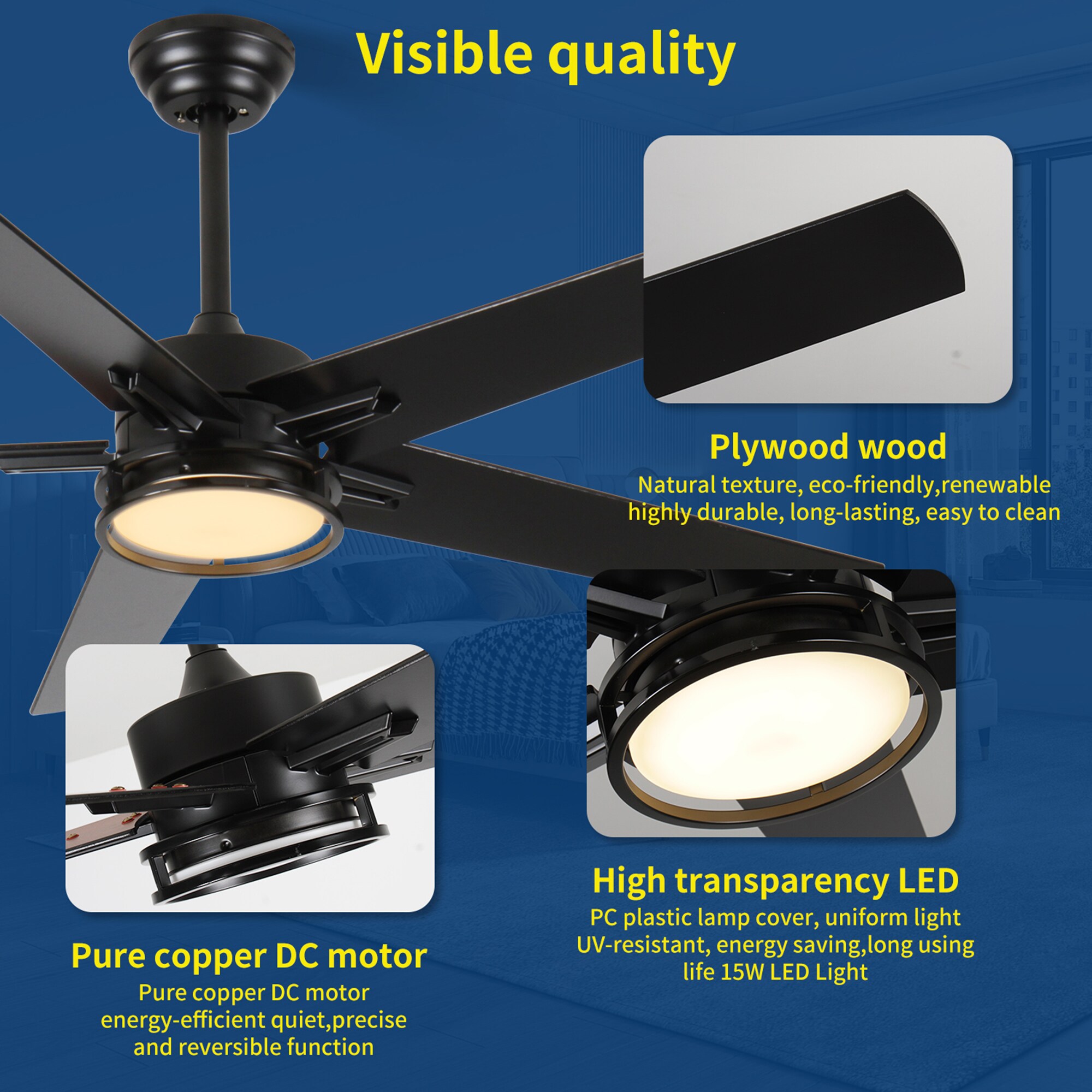 Bybafun YB5700099 Ceiling-Fans - View #8