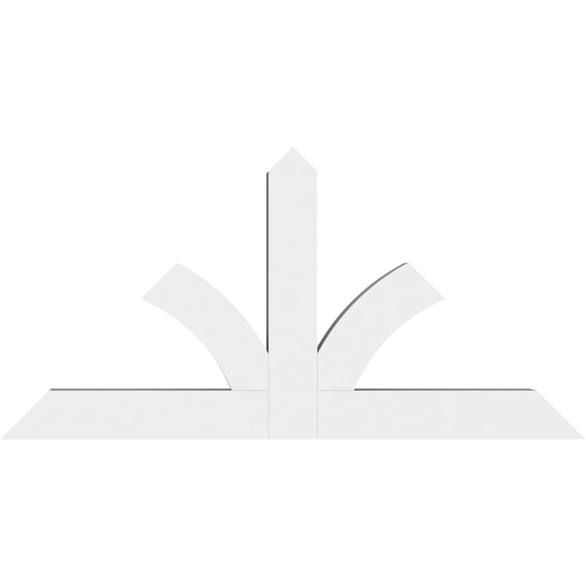Ekena Millwork GBP048X24X0404RIC00 Exterior-Brackets-Braces - View #2
