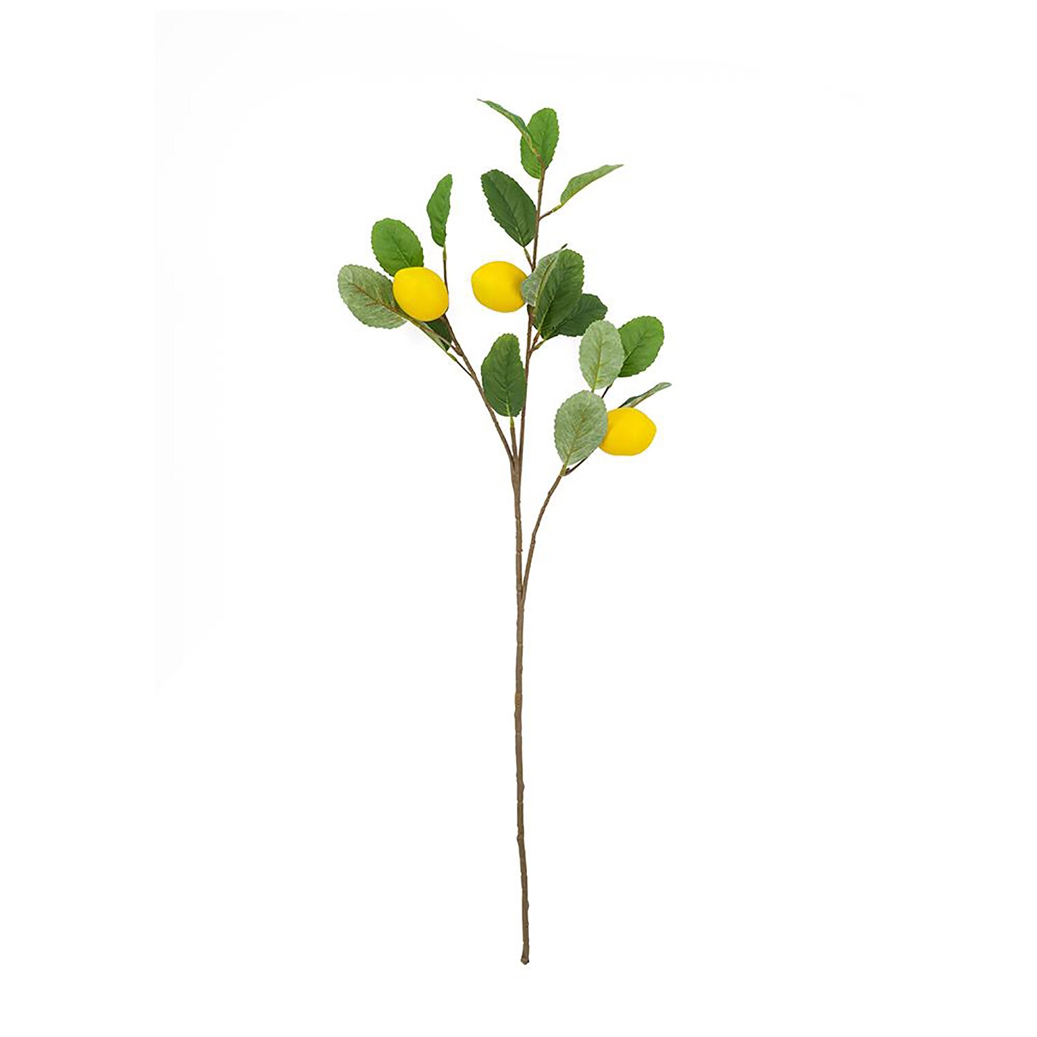 A&B Home - Artificial Lemon Spray with Lifelike Greenery