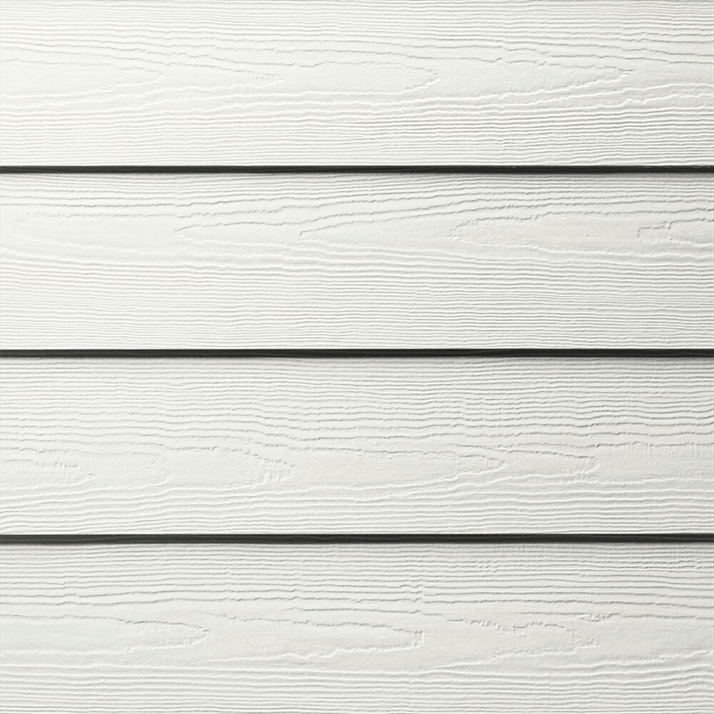James Hardie 967131 Statement Collection HZ10 Straight Fiber Cement Cedarmill Lap siding Arctic White 8.25-in x 144-in