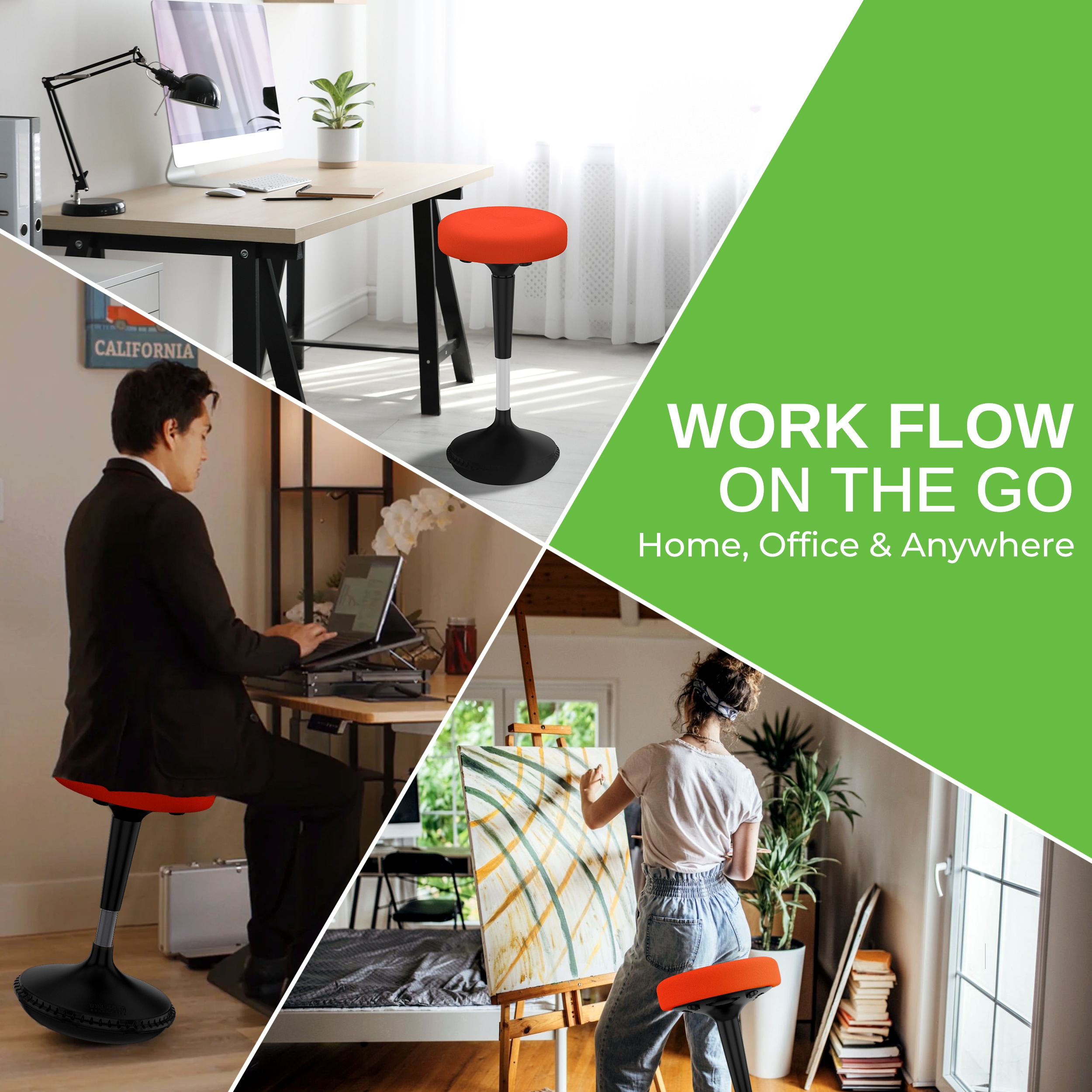 Uncaged Ergonomics WSF-R Office-Chairs - View #7