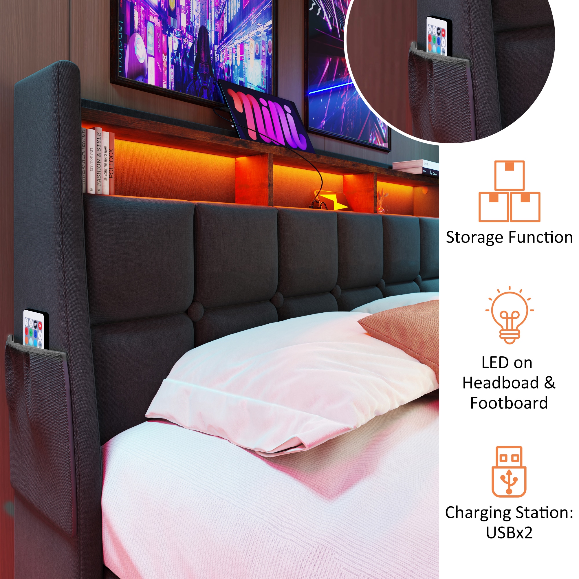 SINOFURN SYC470007GY beds - View #16