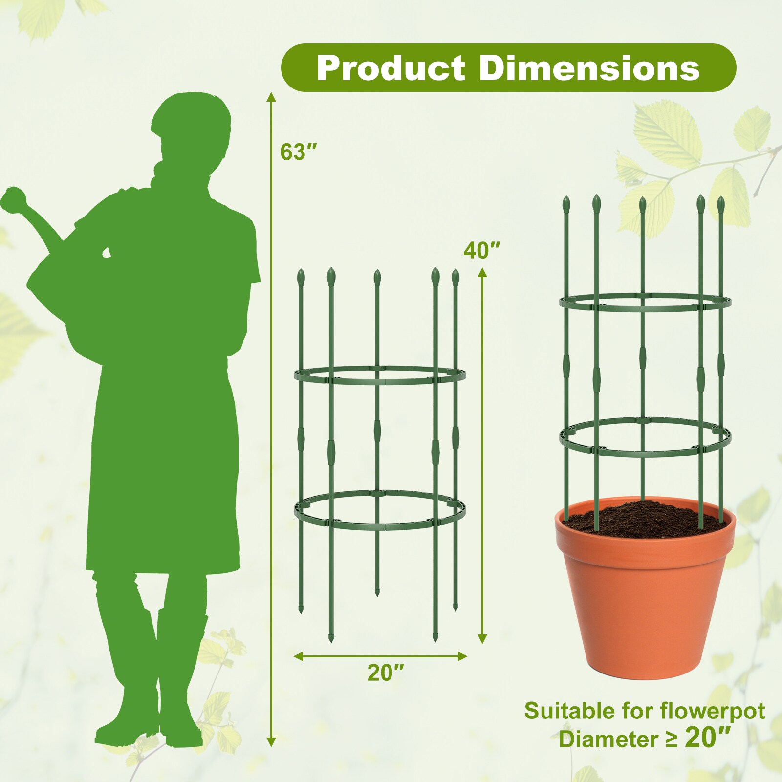 Ayelon OCMP961GN Garden-Trellis - View #4
