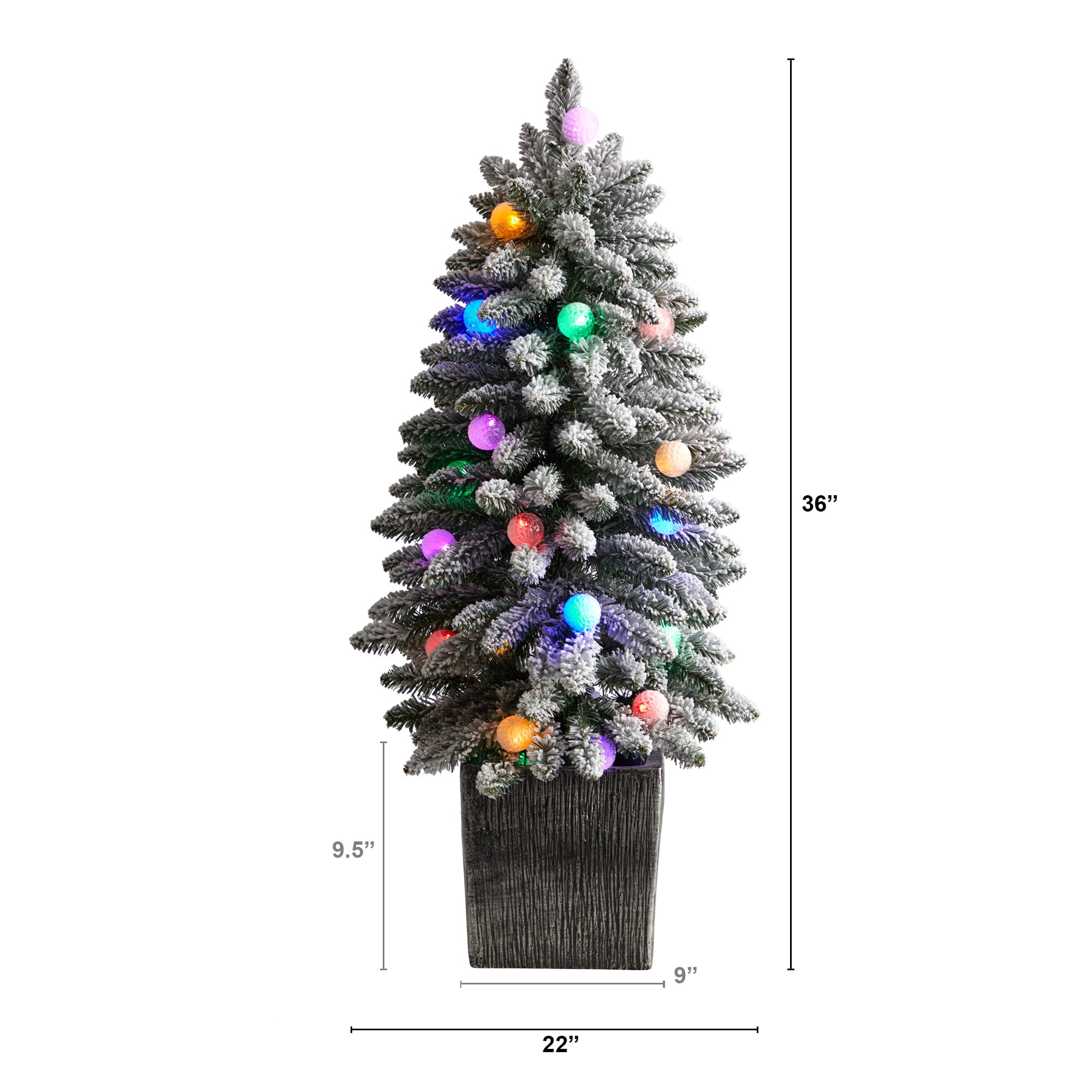  Goplus 4ft Pre-Lit Christmas Tree for Entrances, Artificial  Potted Xmas Tree with 100 LED Lights, Timer, 3 Lighting Modes, 160 Branch  Tips, Antique Urn Base, Porch Indoor Holiday Christmas Decoration 