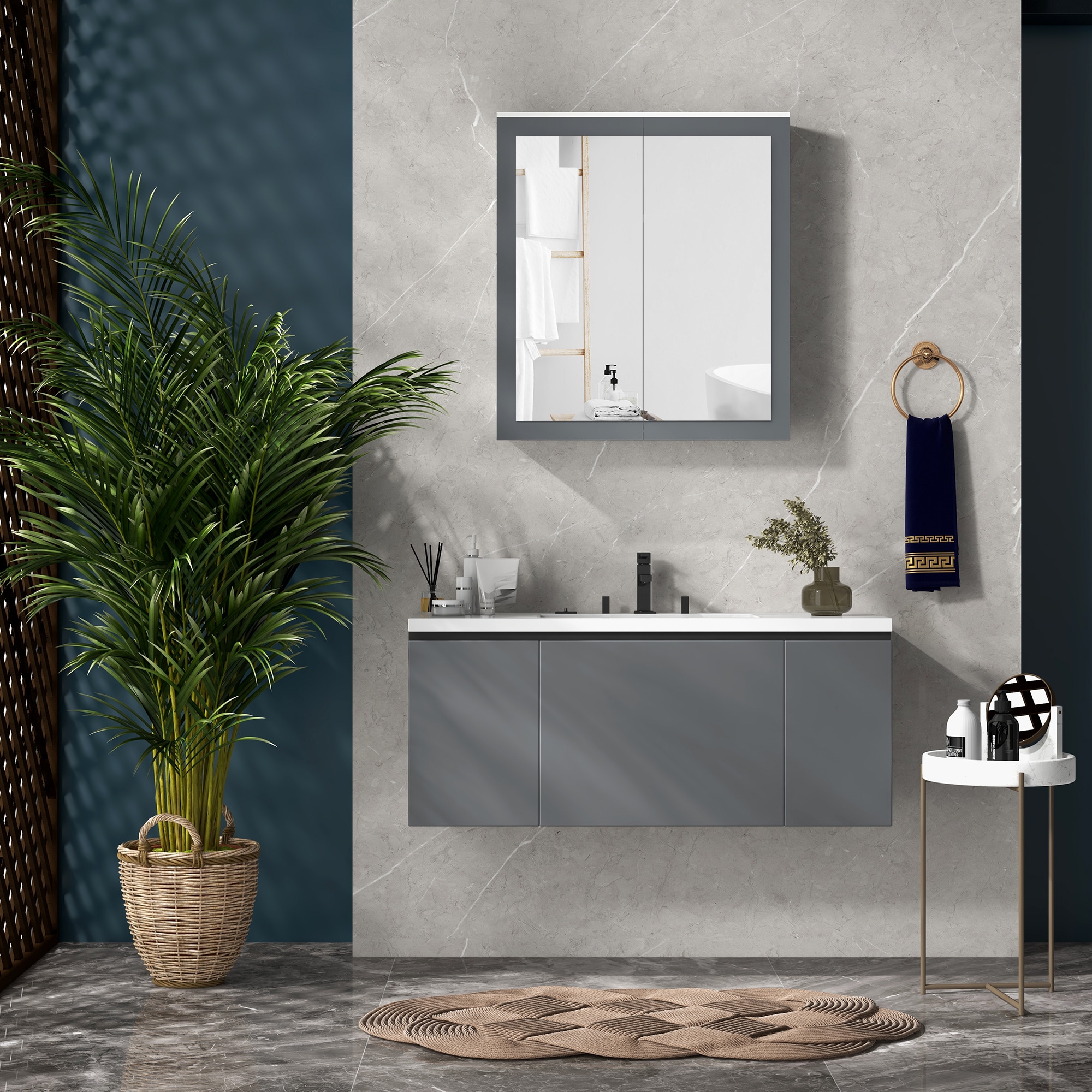 Forclover HYFE-65489 Bathroom-Medicine-Cabinets - View #4